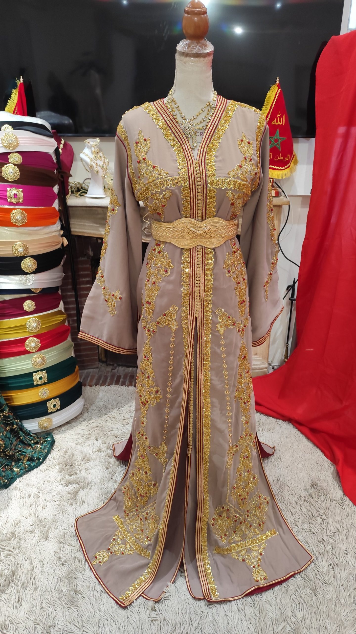 caftan marocain neuf doublé – Image 6