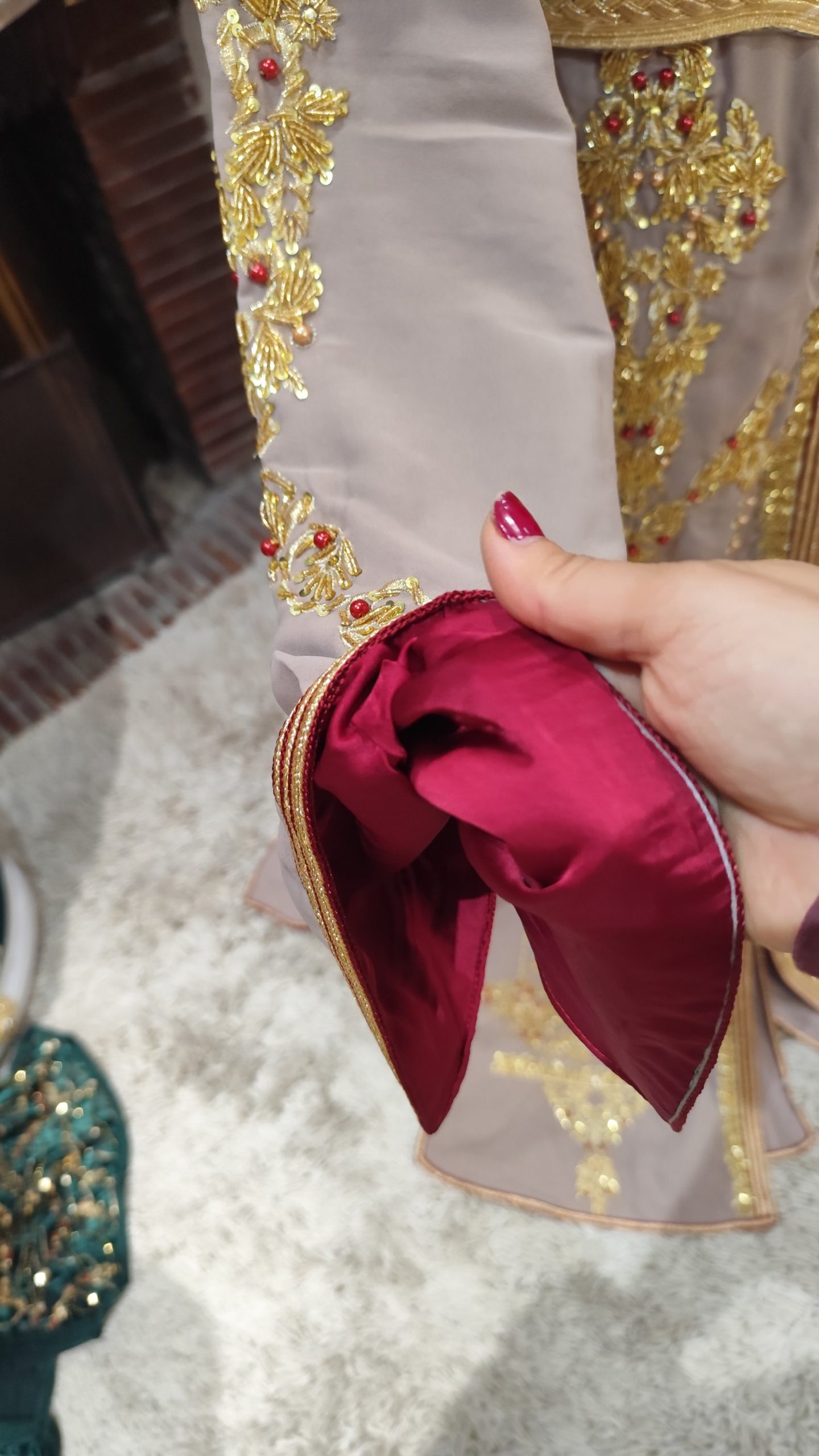 caftan marocain neuf doublé – Image 3