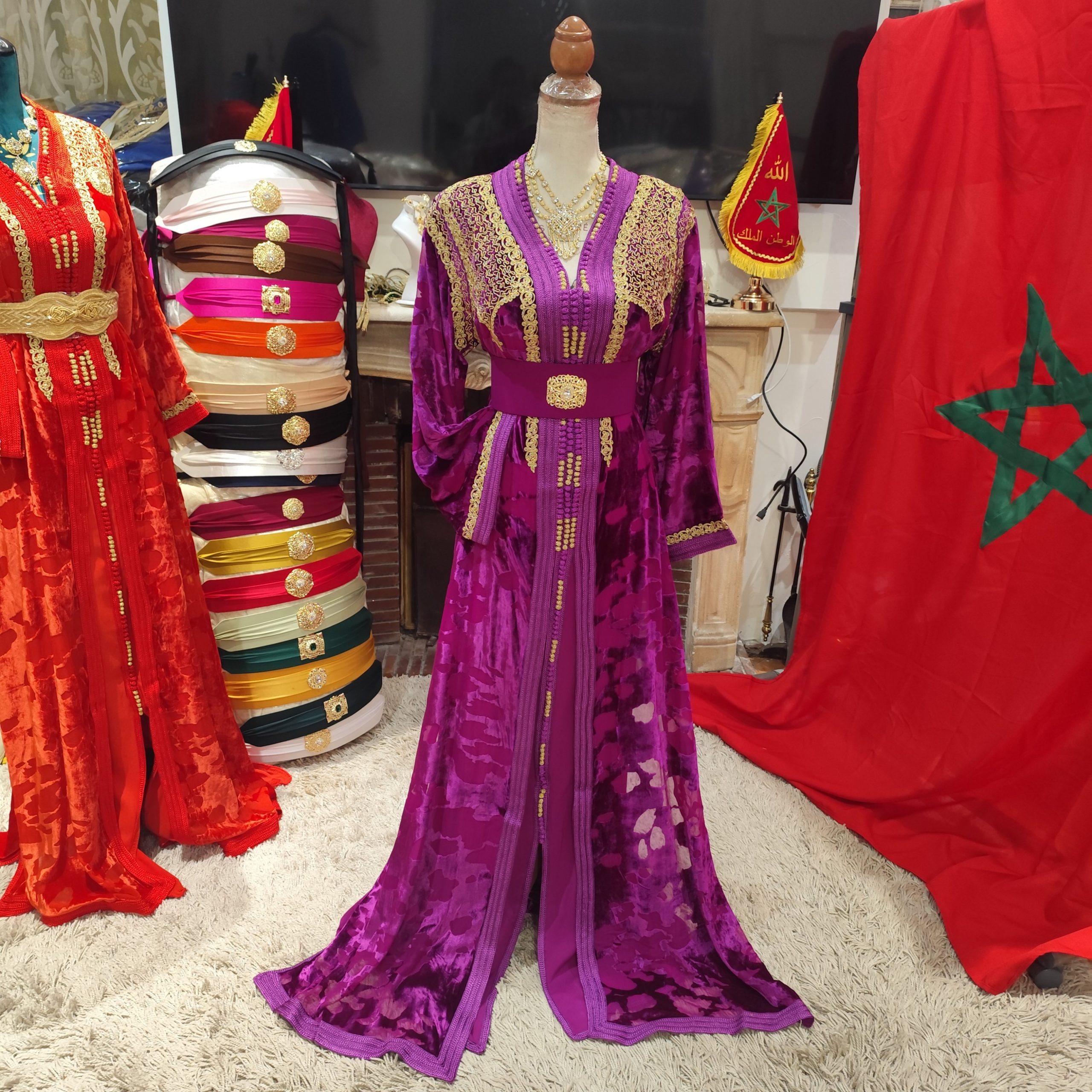caftan marocain neuf