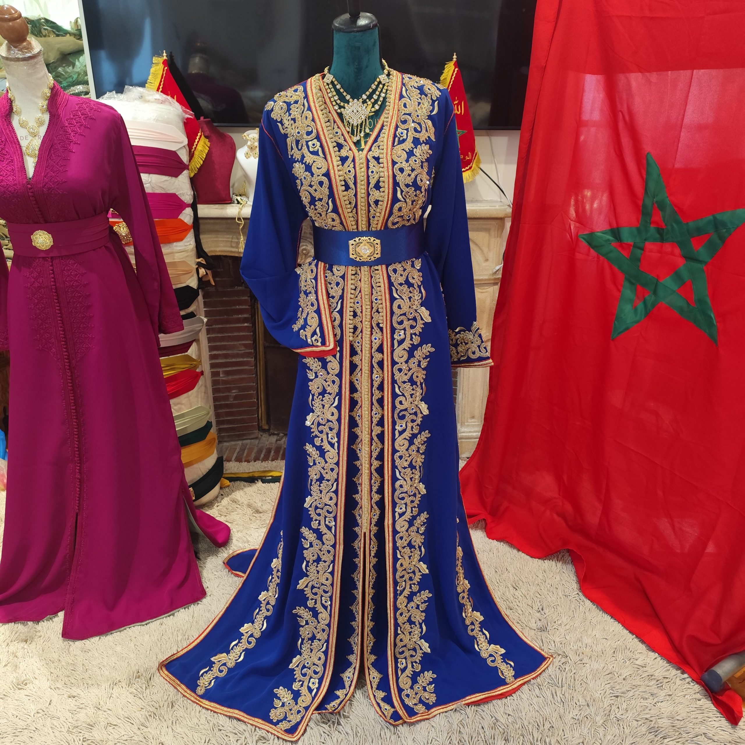 caftan marocain neuf doublé