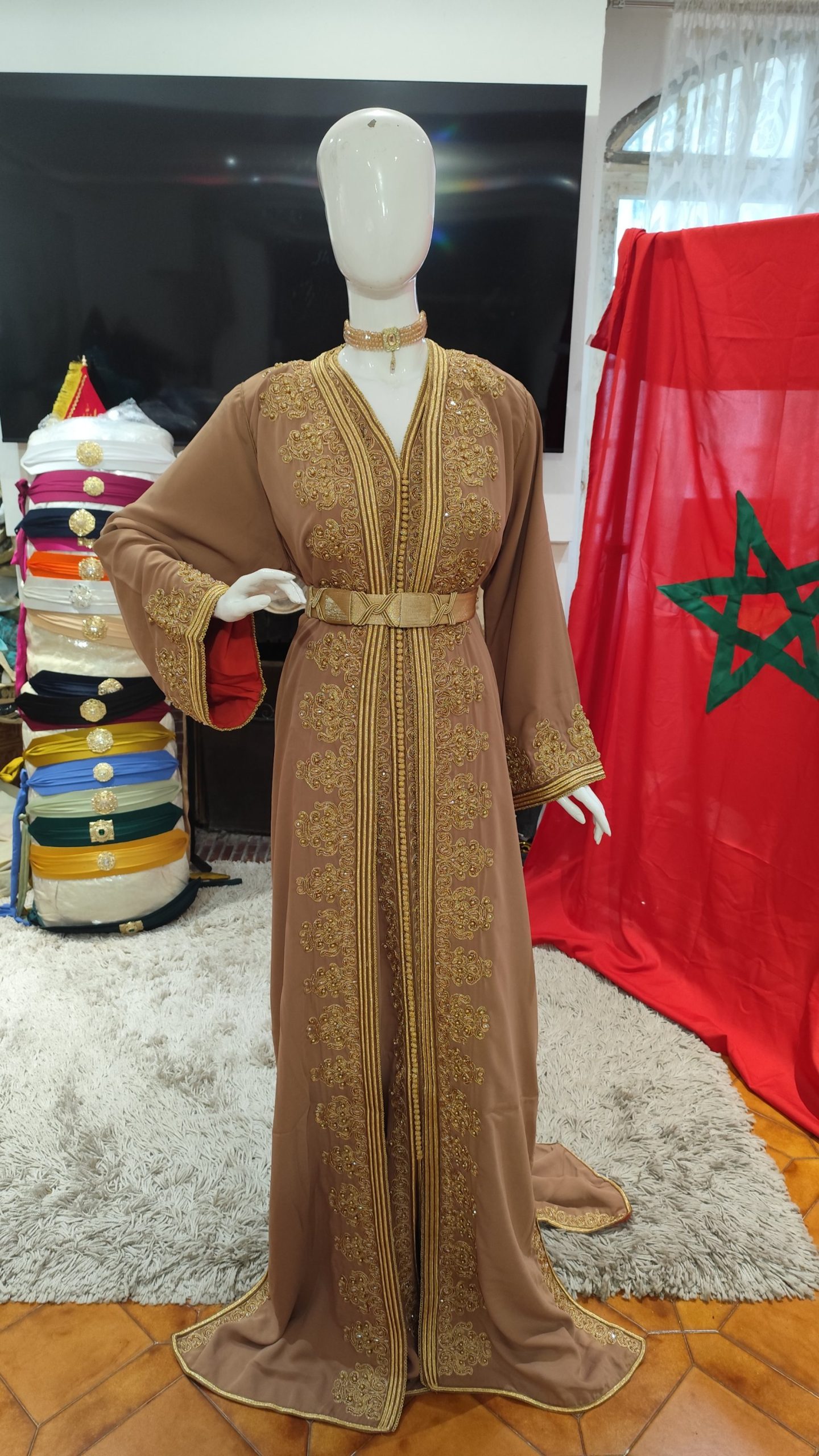 caftan marocain neuf doublé – Image 6