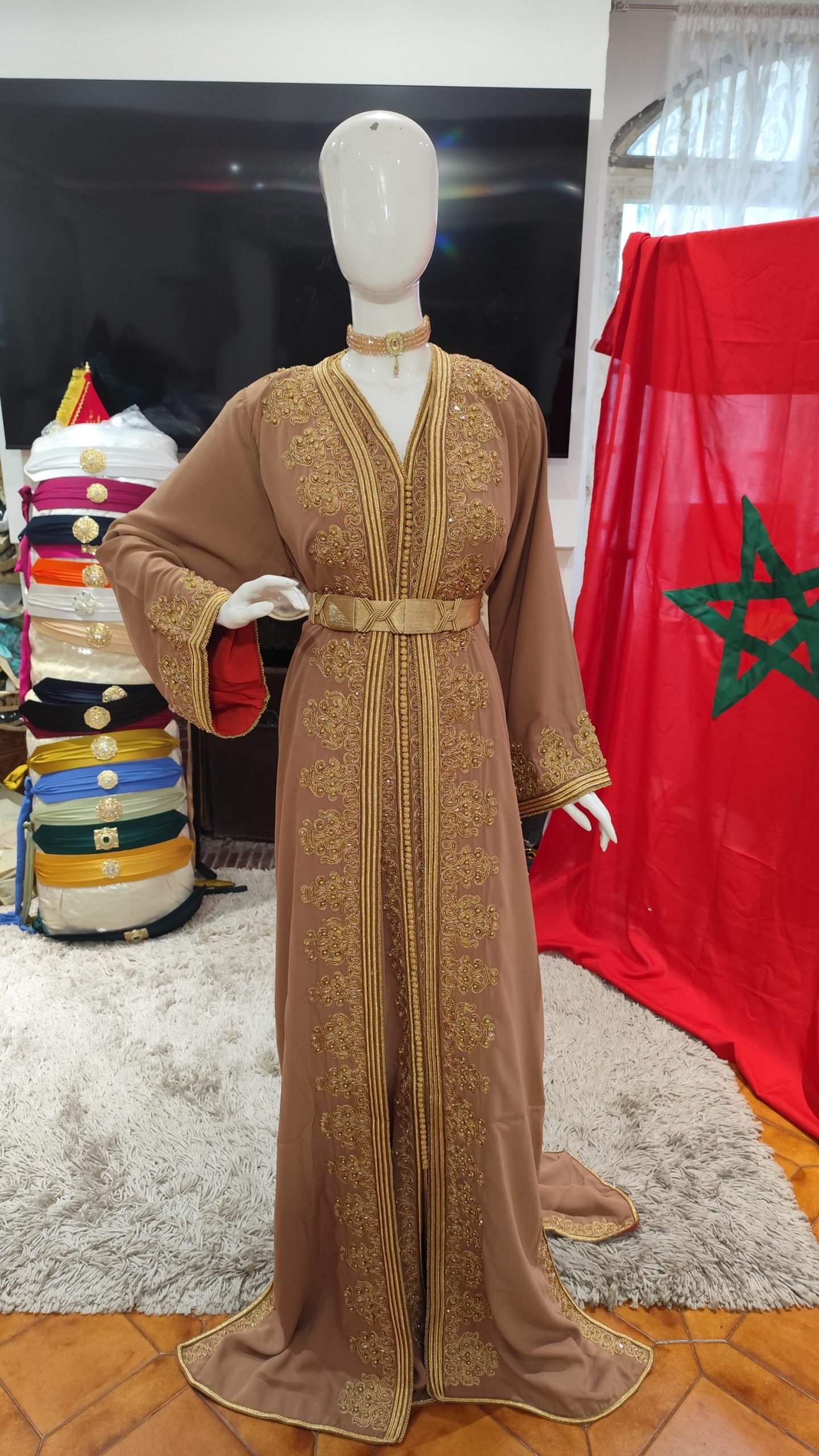 caftan marocain neuf doublé – Image 9