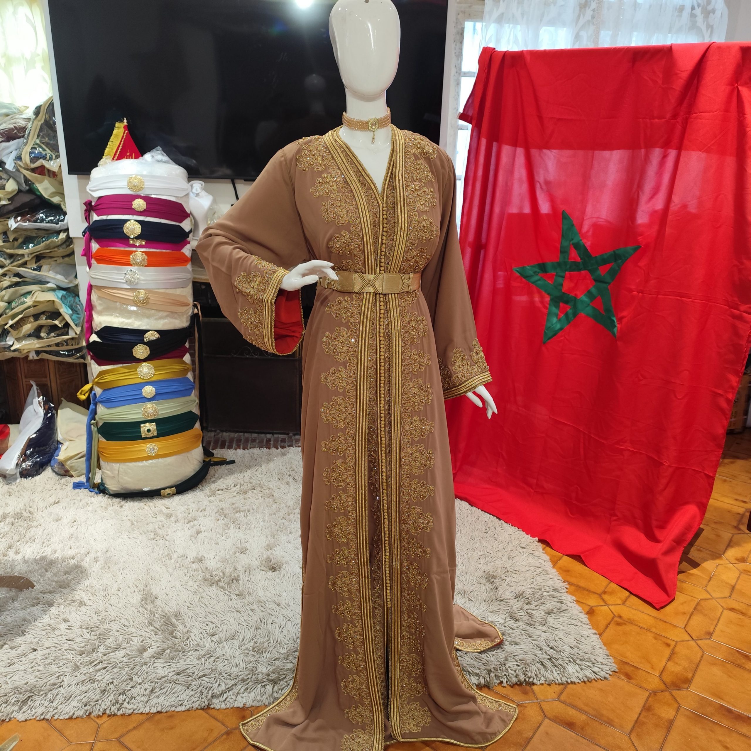 caftan marocain neuf doublé – Image 10