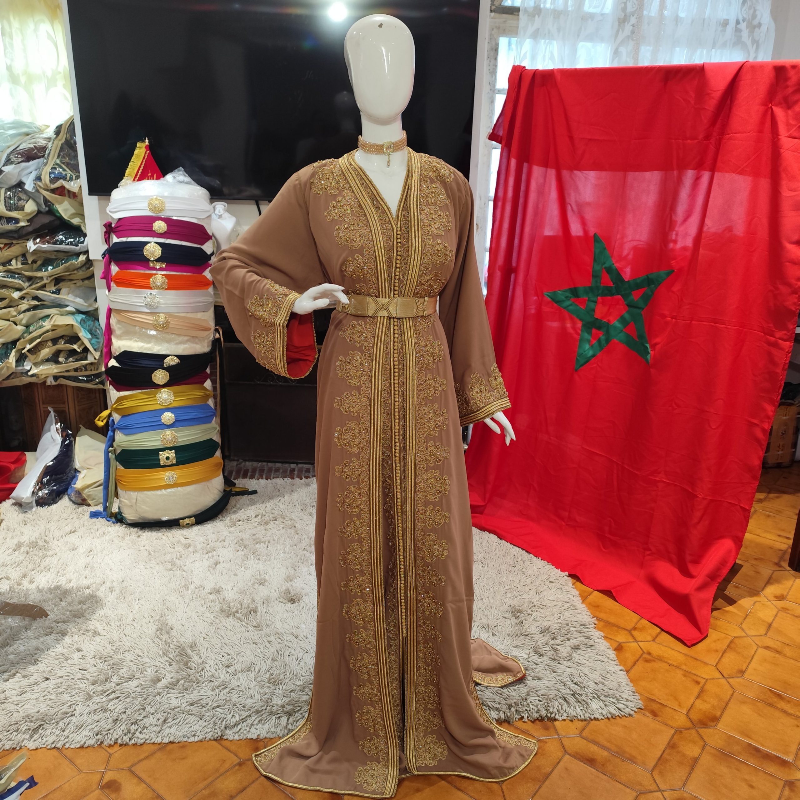 caftan marocain neuf doublé – Image 11