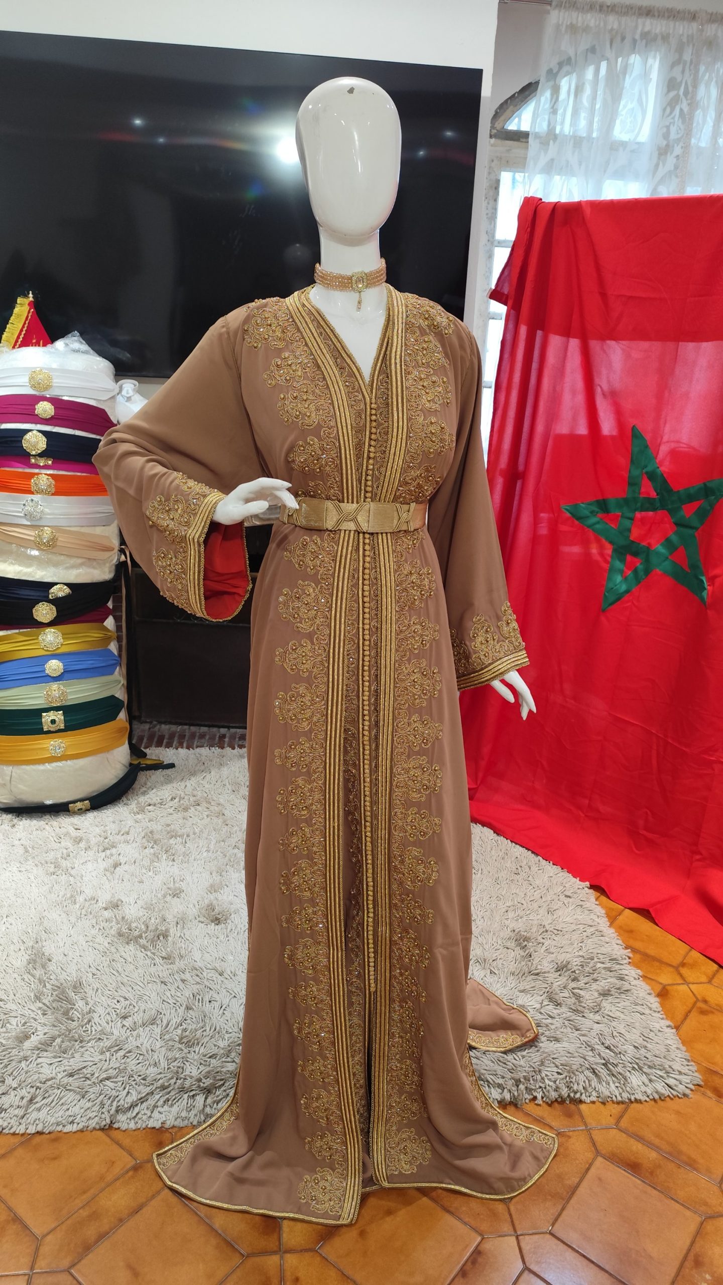 caftan marocain neuf doublé – Image 8