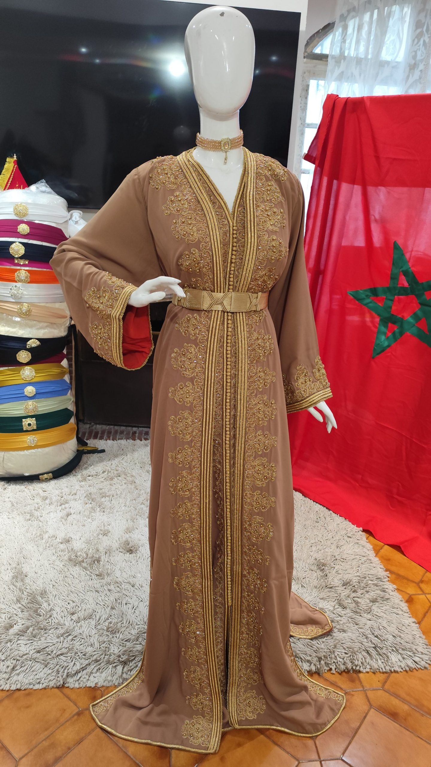 caftan marocain neuf doublé – Image 3