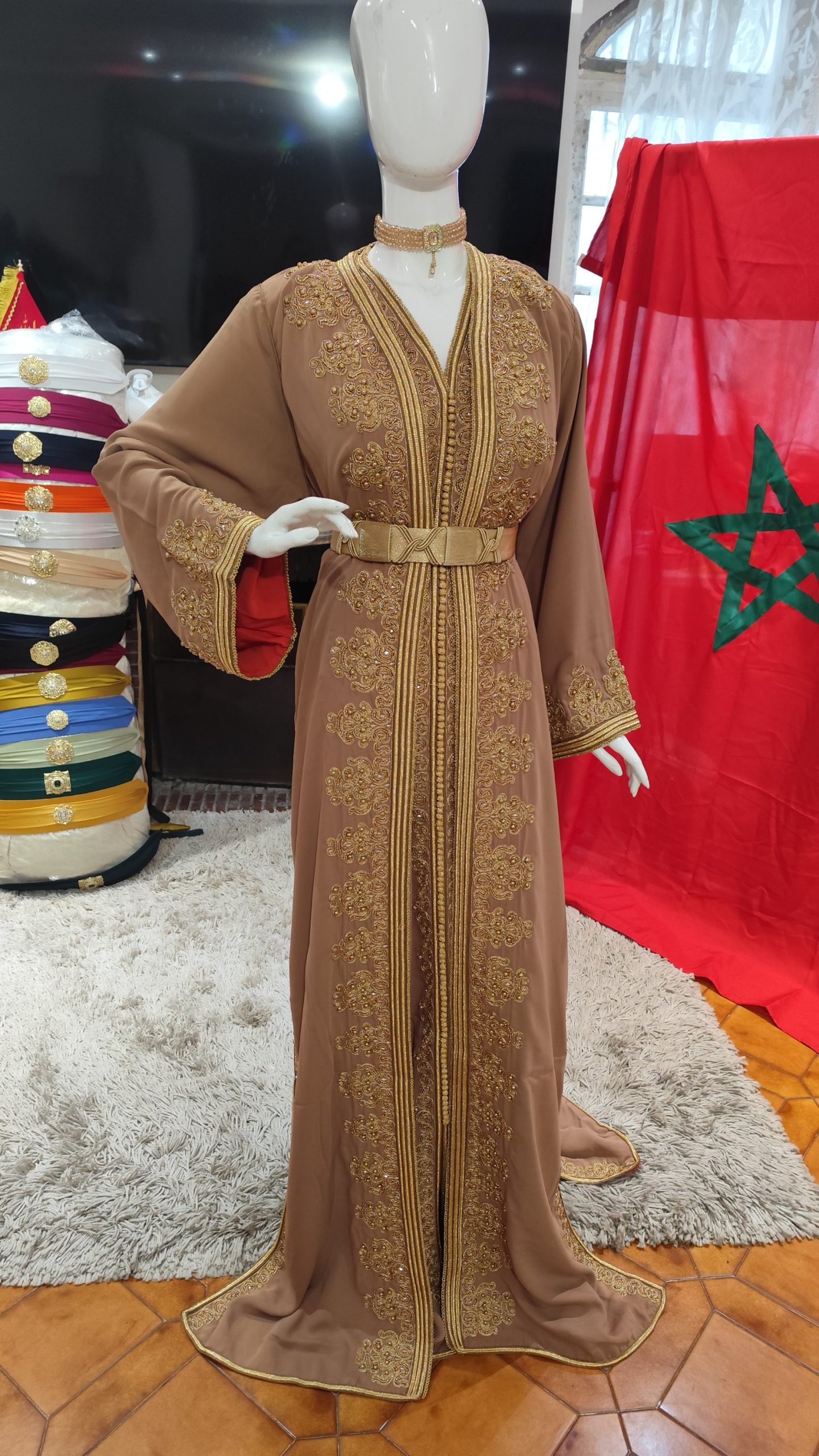 caftan marocain neuf doublé – Image 7