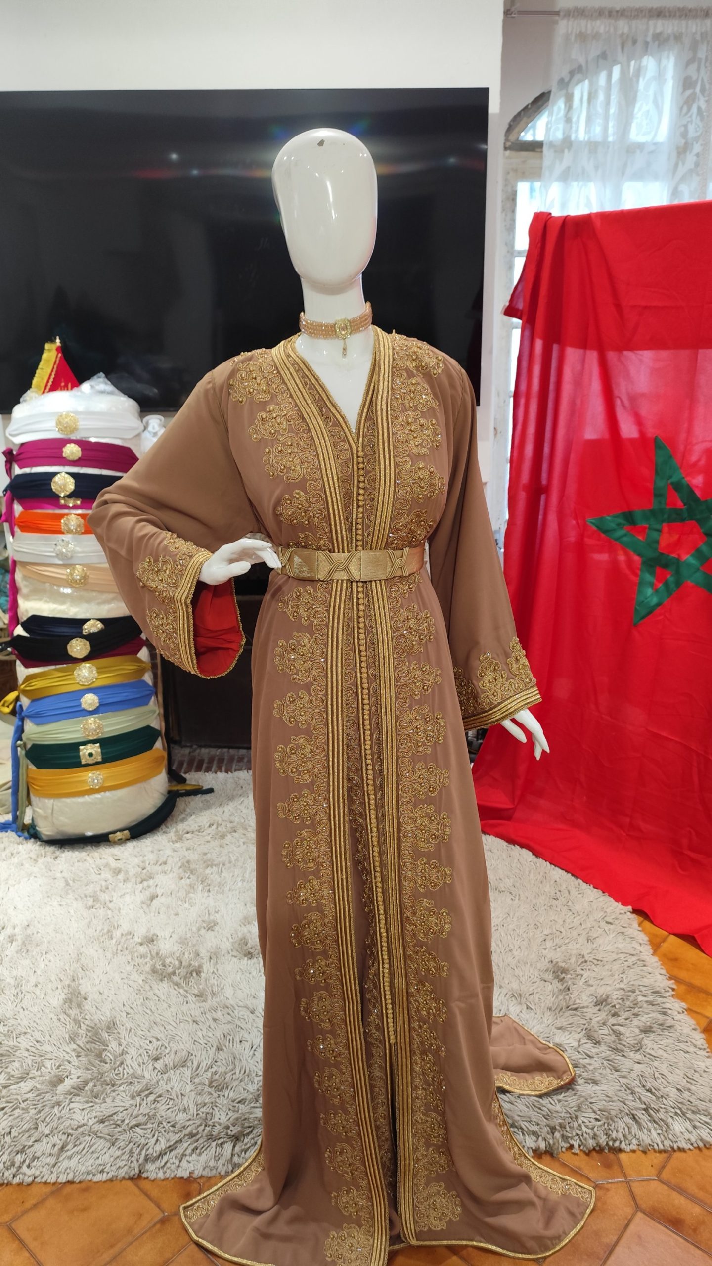 caftan marocain neuf doublé – Image 5