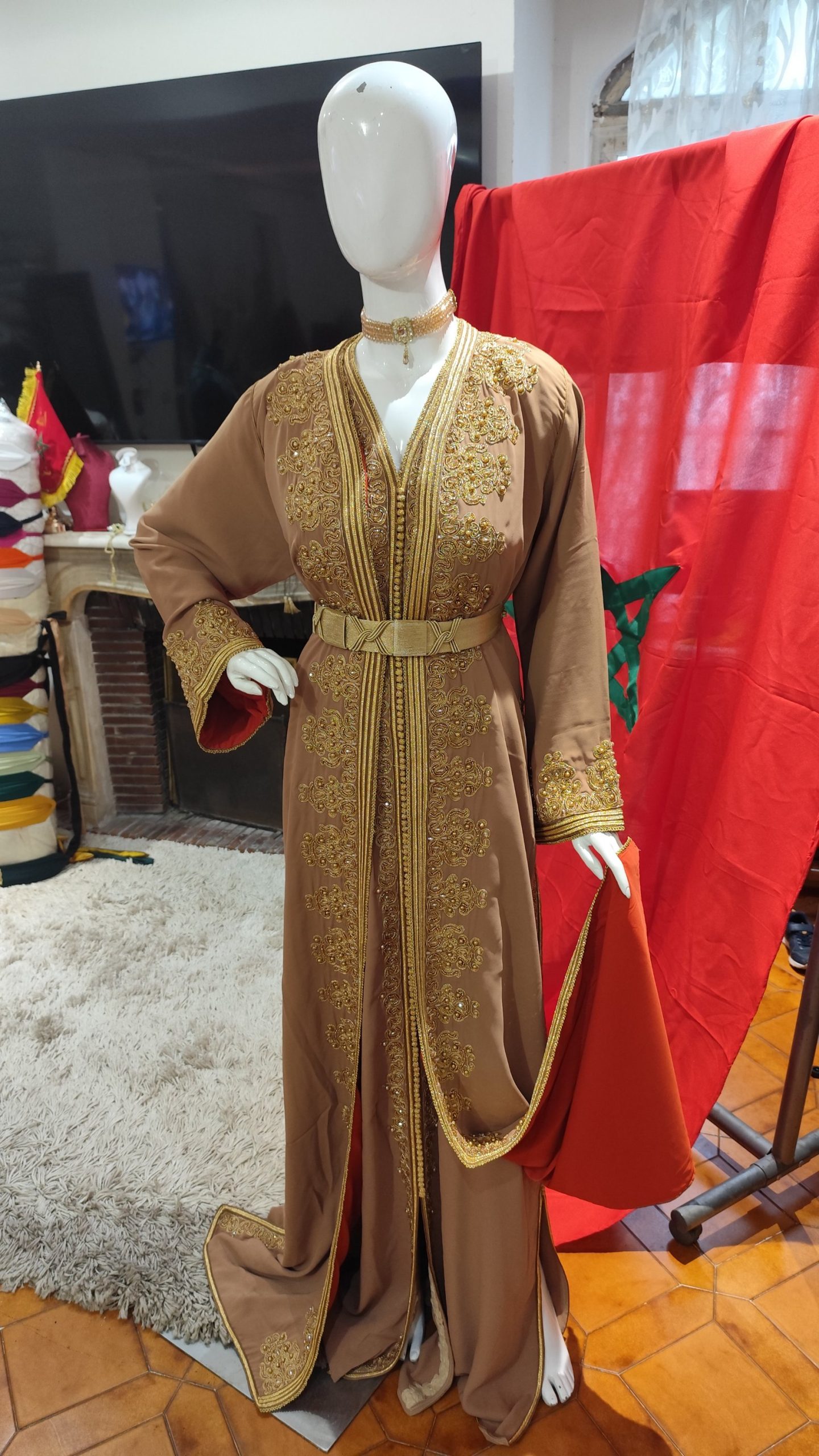 caftan marocain neuf doublé – Image 13