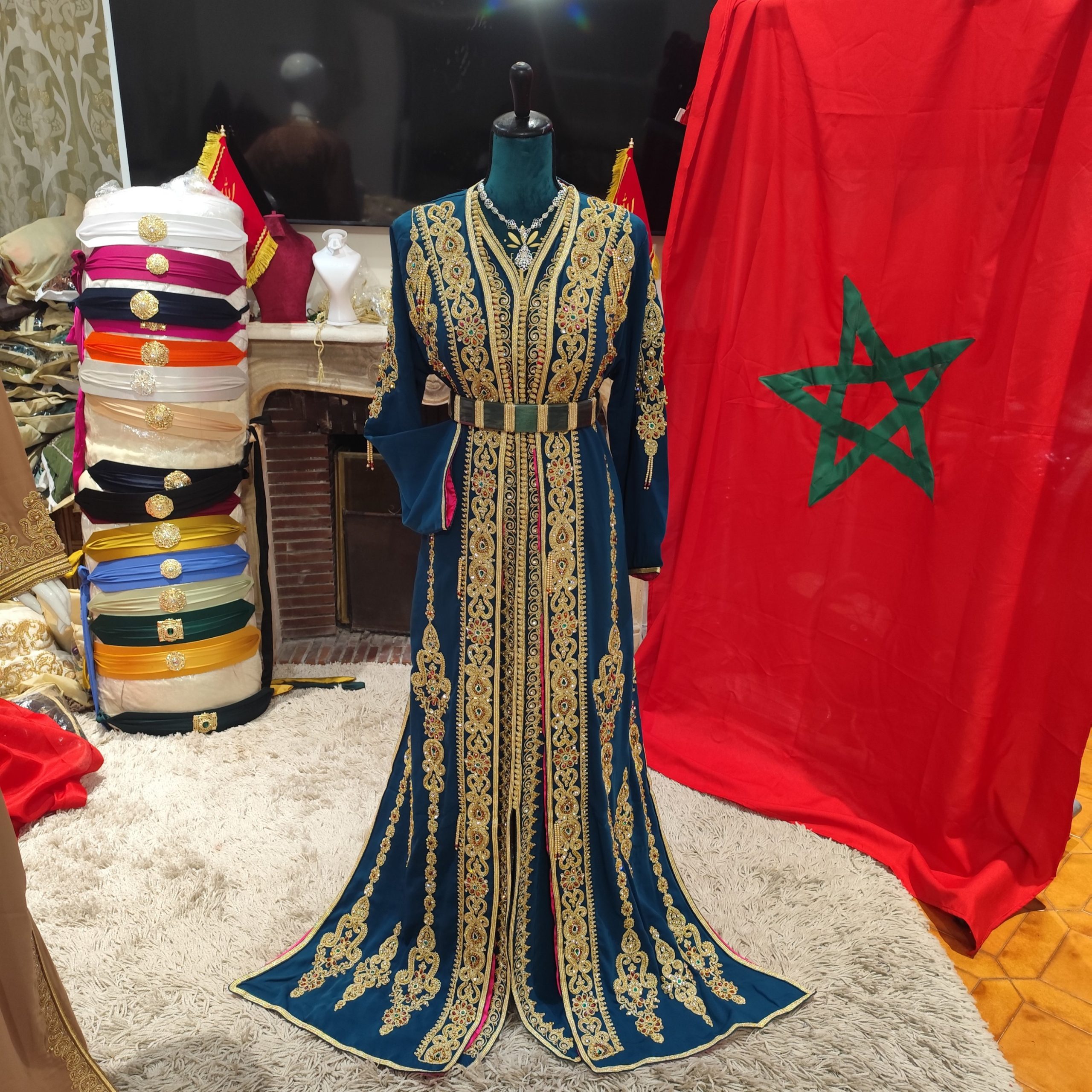 caftan marocain neuf doublé