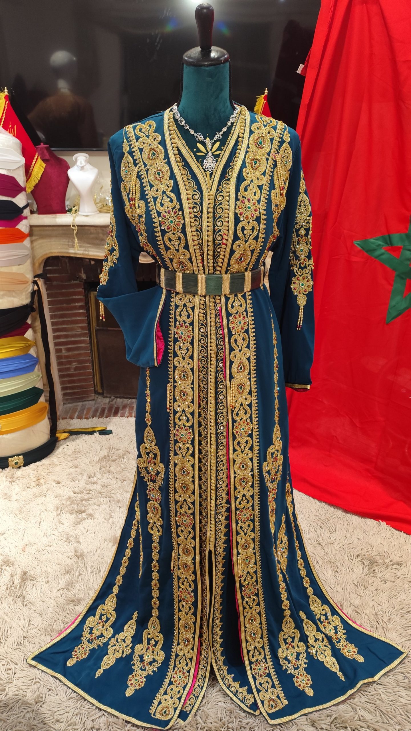 caftan marocain neuf doublé – Image 9