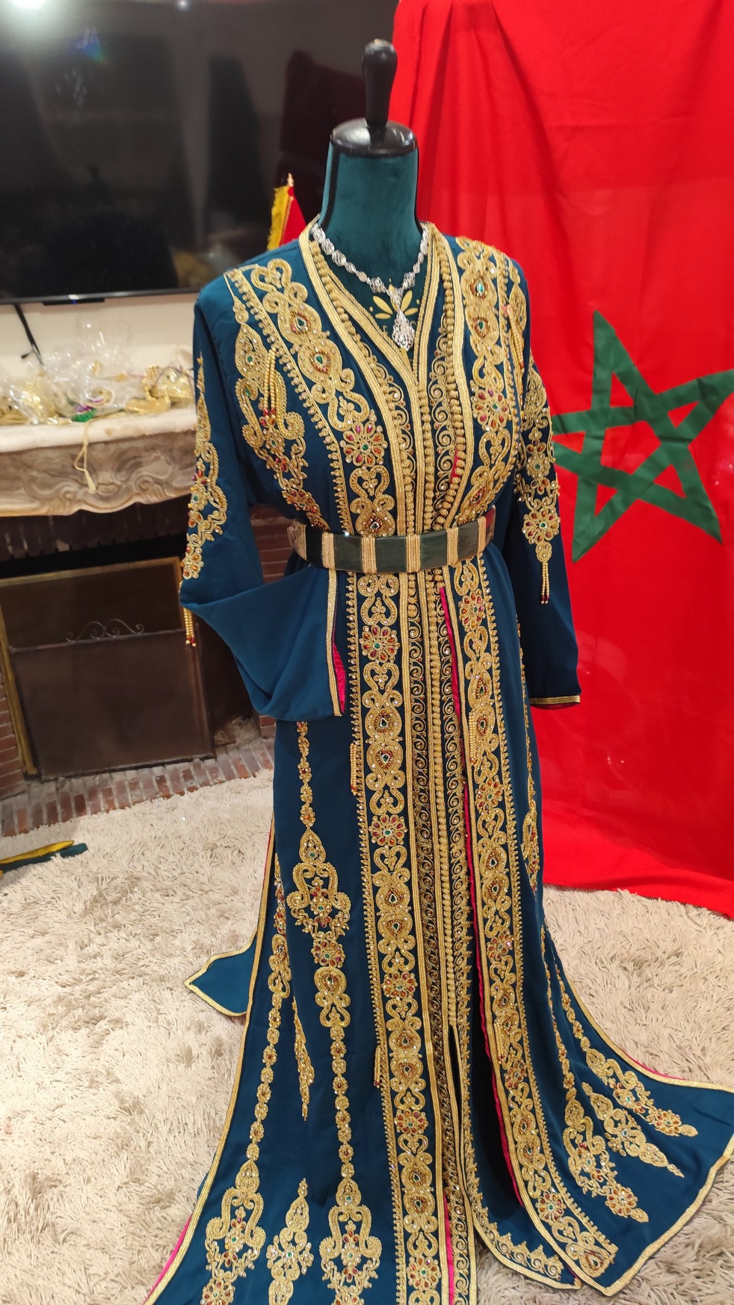 caftan marocain neuf doublé – Image 10