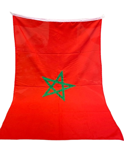 🇲🇦 Drapeau du Maroc en tissu haut de gamme – 1m x 1,5m – Image 8