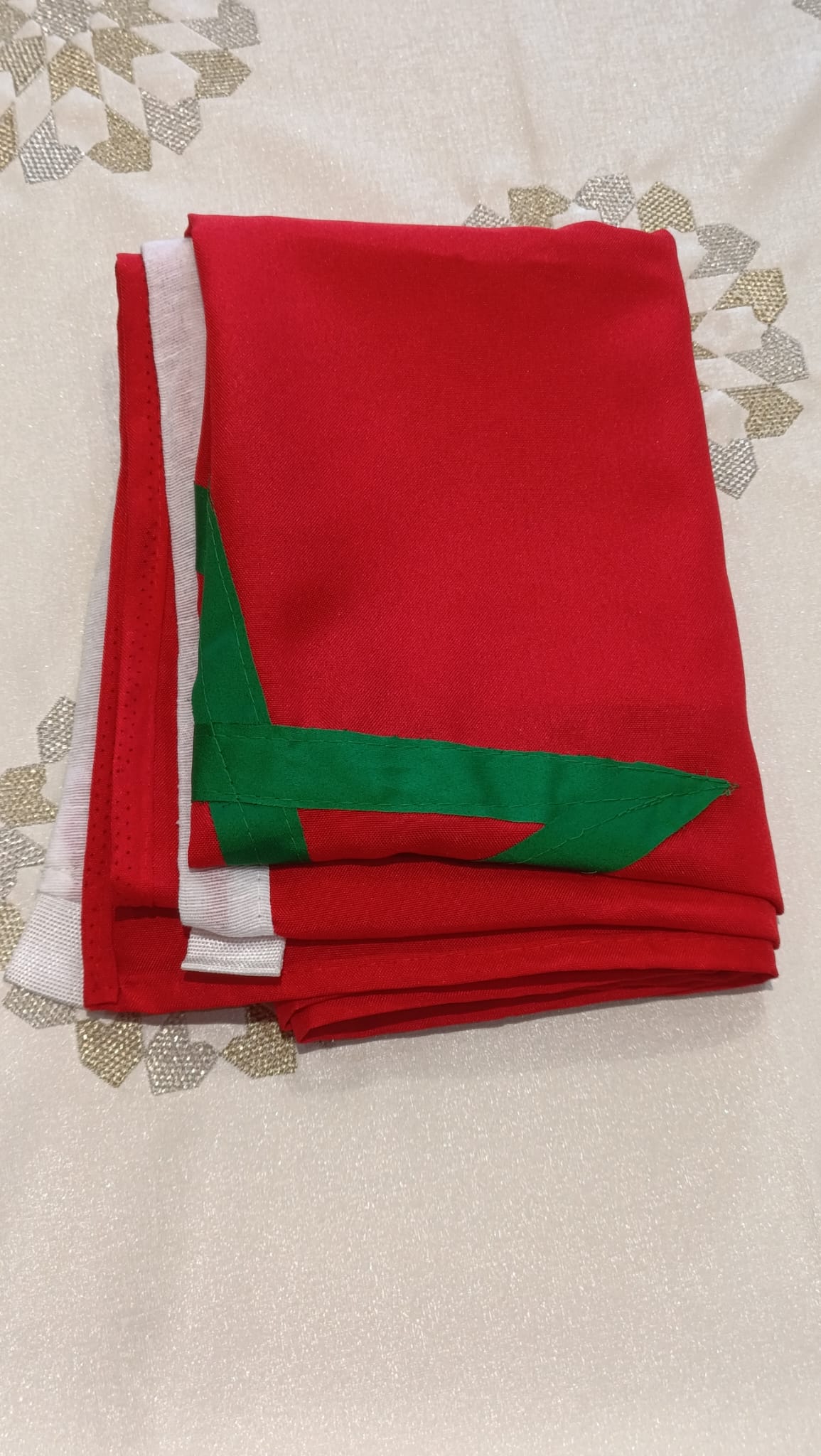 🇲🇦 Drapeau du Maroc en tissu haut de gamme – 1m x 1,5m – Image 7