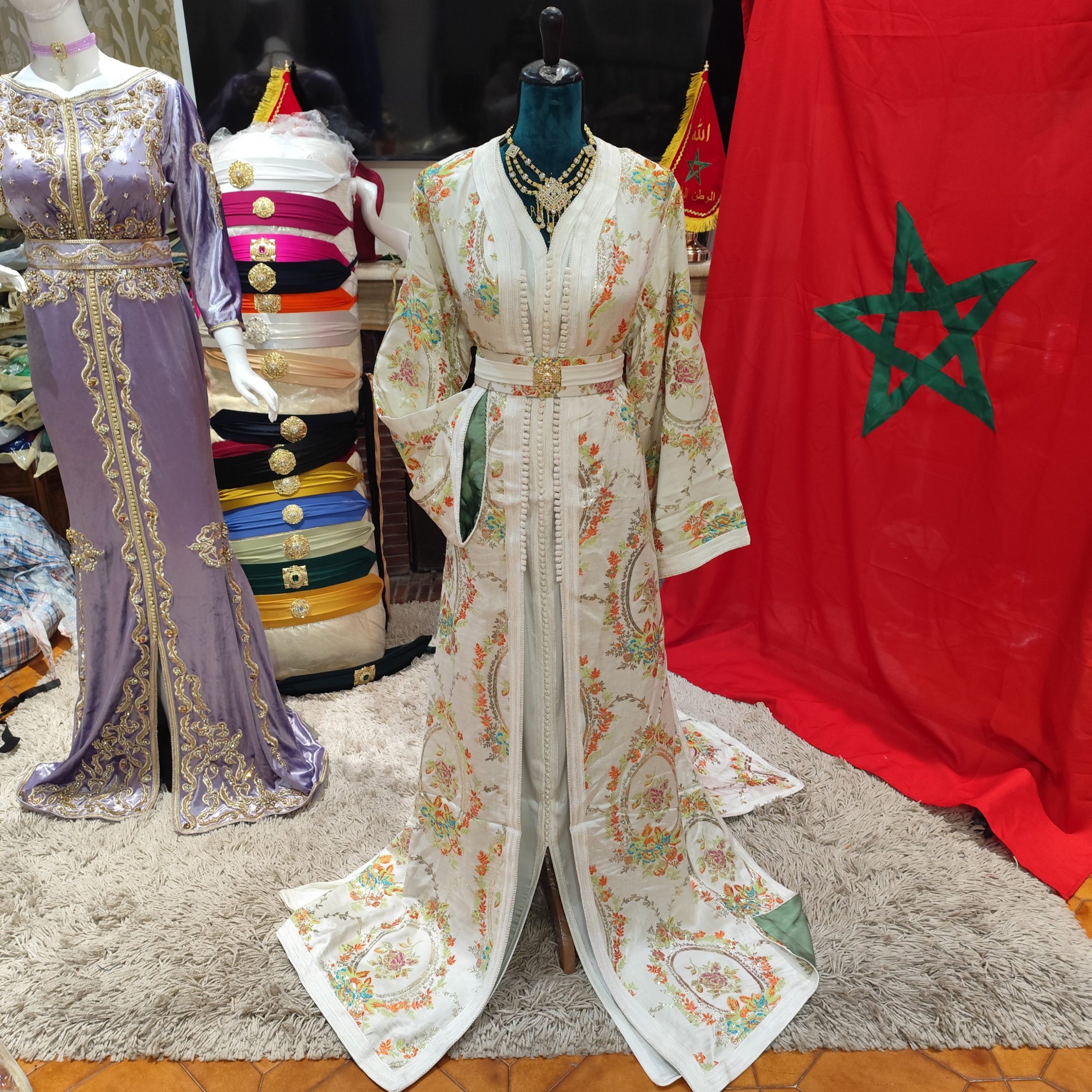 caftan marocain neuf doublé grande taille – Image 15