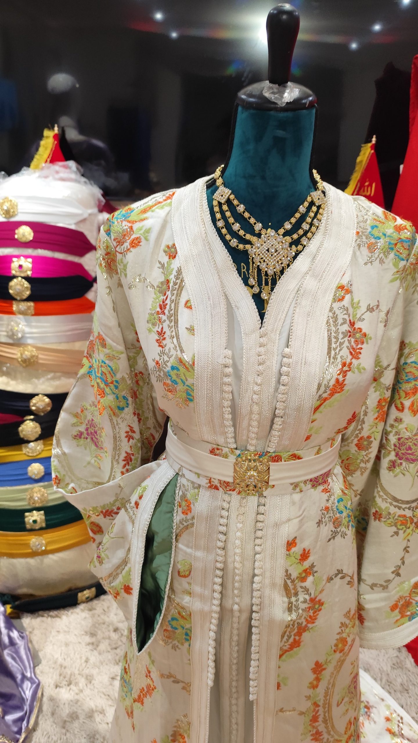 caftan marocain neuf doublé grande taille – Image 9