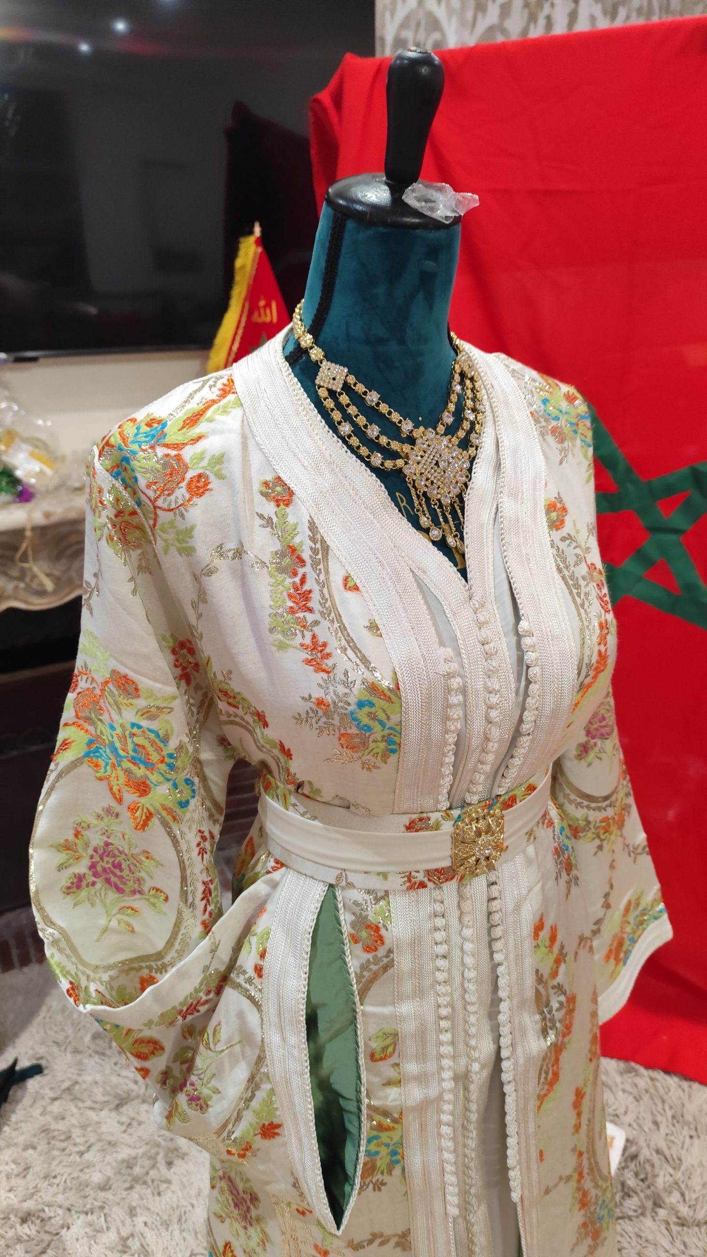 caftan marocain neuf doublé grande taille – Image 5