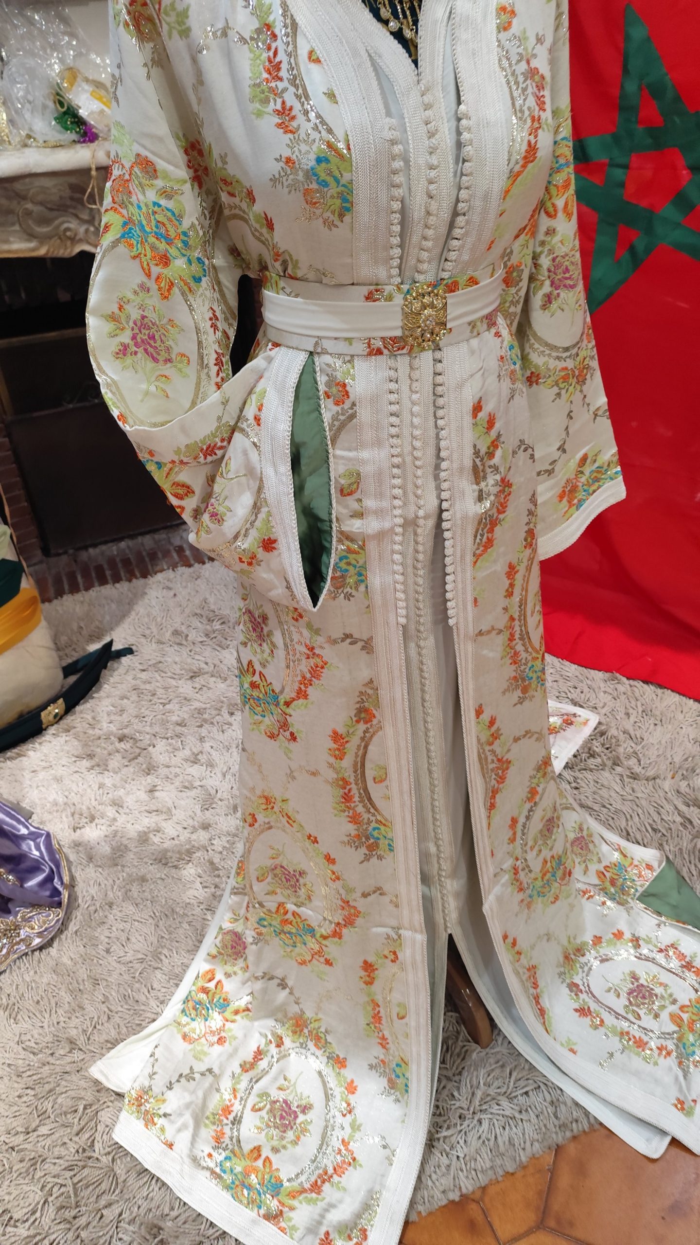 caftan marocain neuf doublé grande taille – Image 7