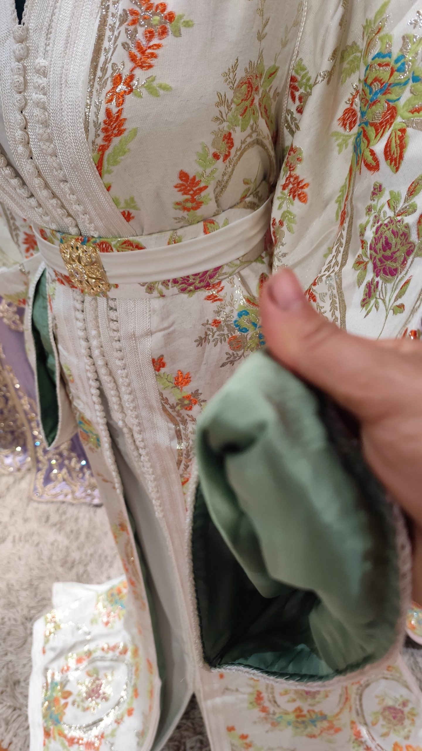 caftan marocain neuf doublé grande taille – Image 12