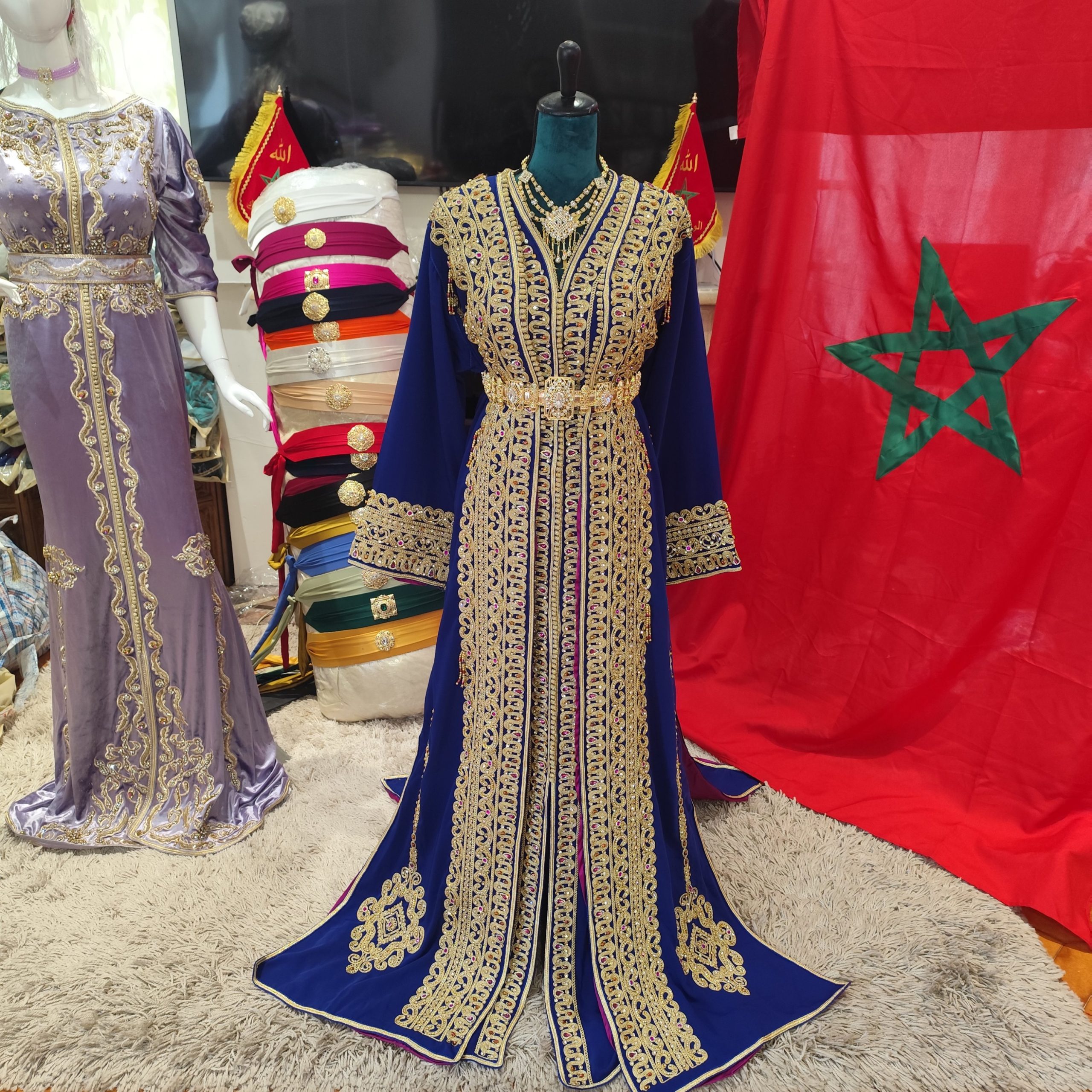 caftan marocain neuf doublé 65cm – Image 13