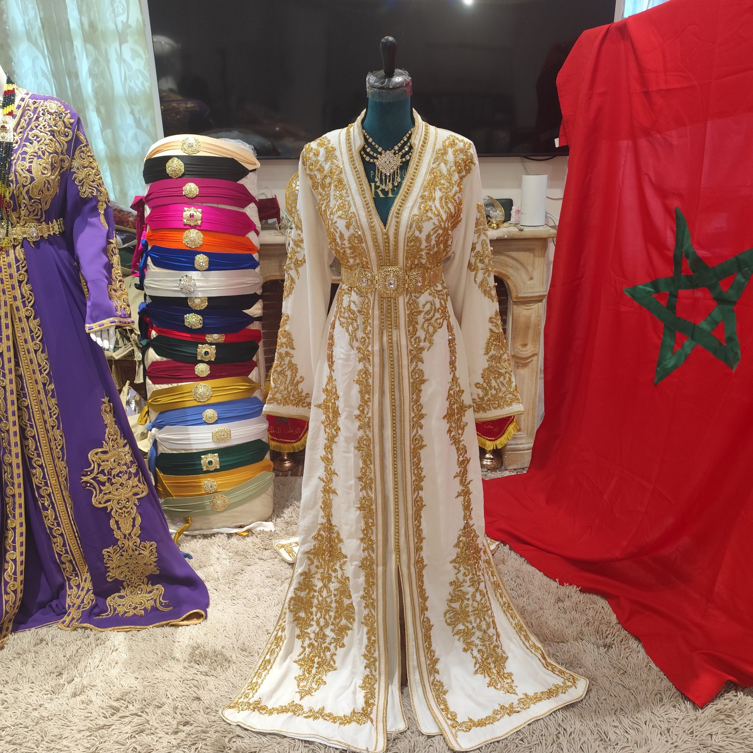 caftan marocain neuf doublé