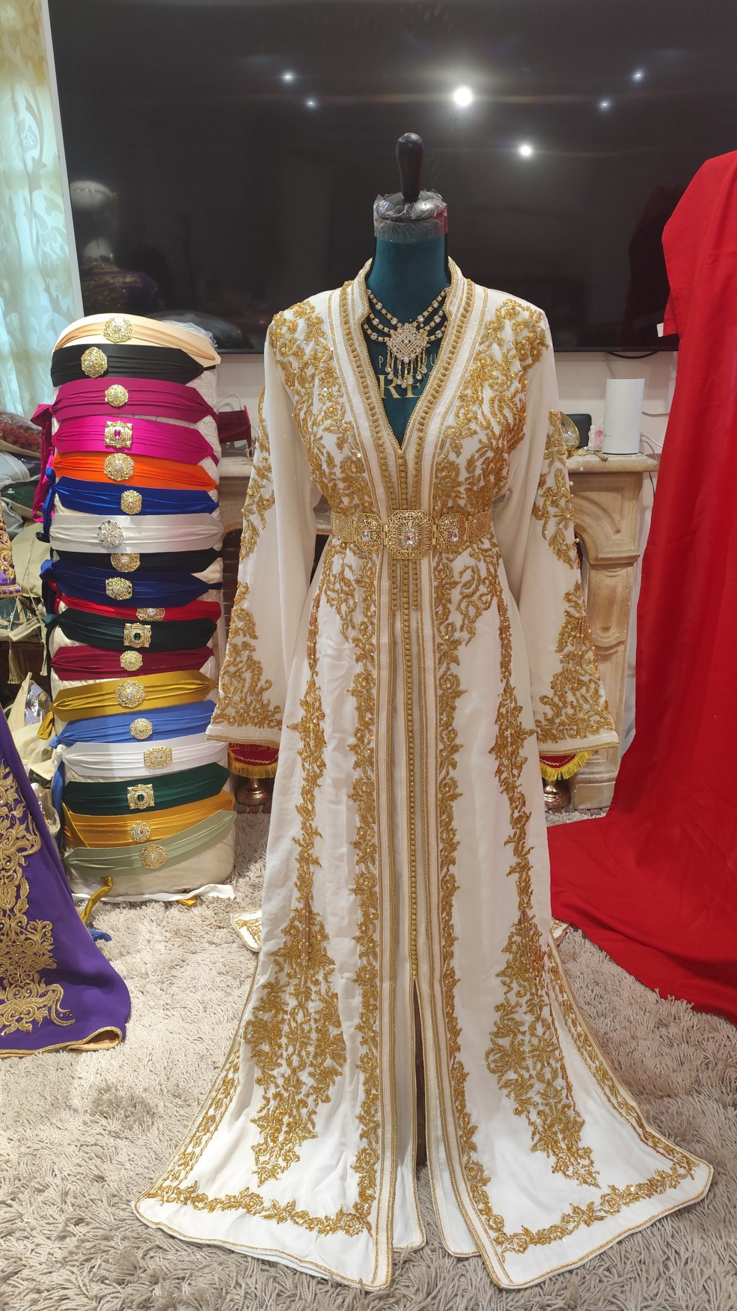 caftan marocain neuf doublé – Image 9