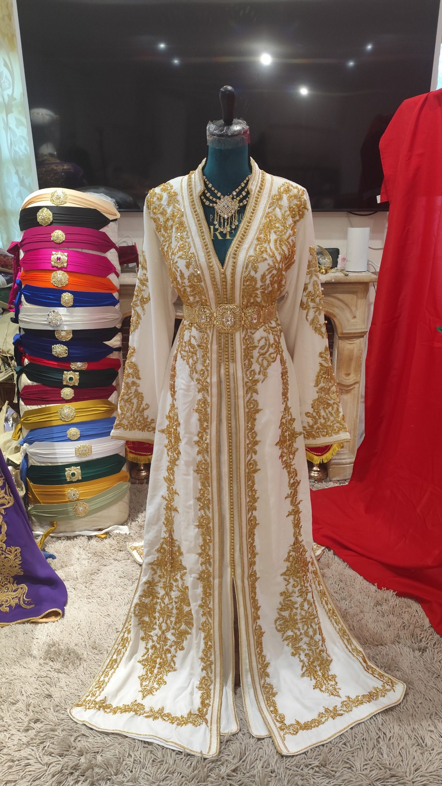 caftan marocain neuf doublé – Image 2