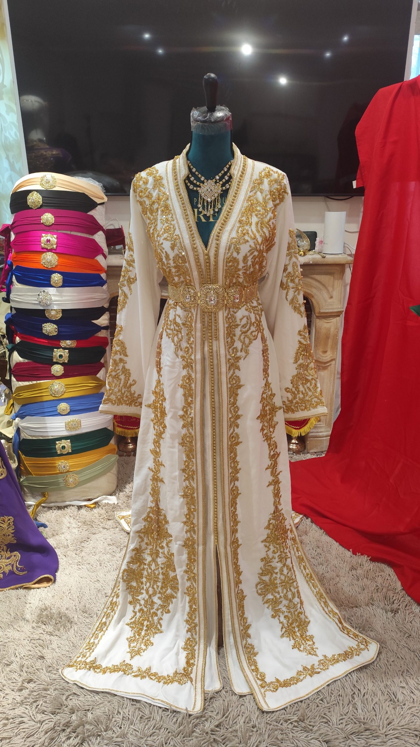 caftan marocain neuf doublé – Image 10