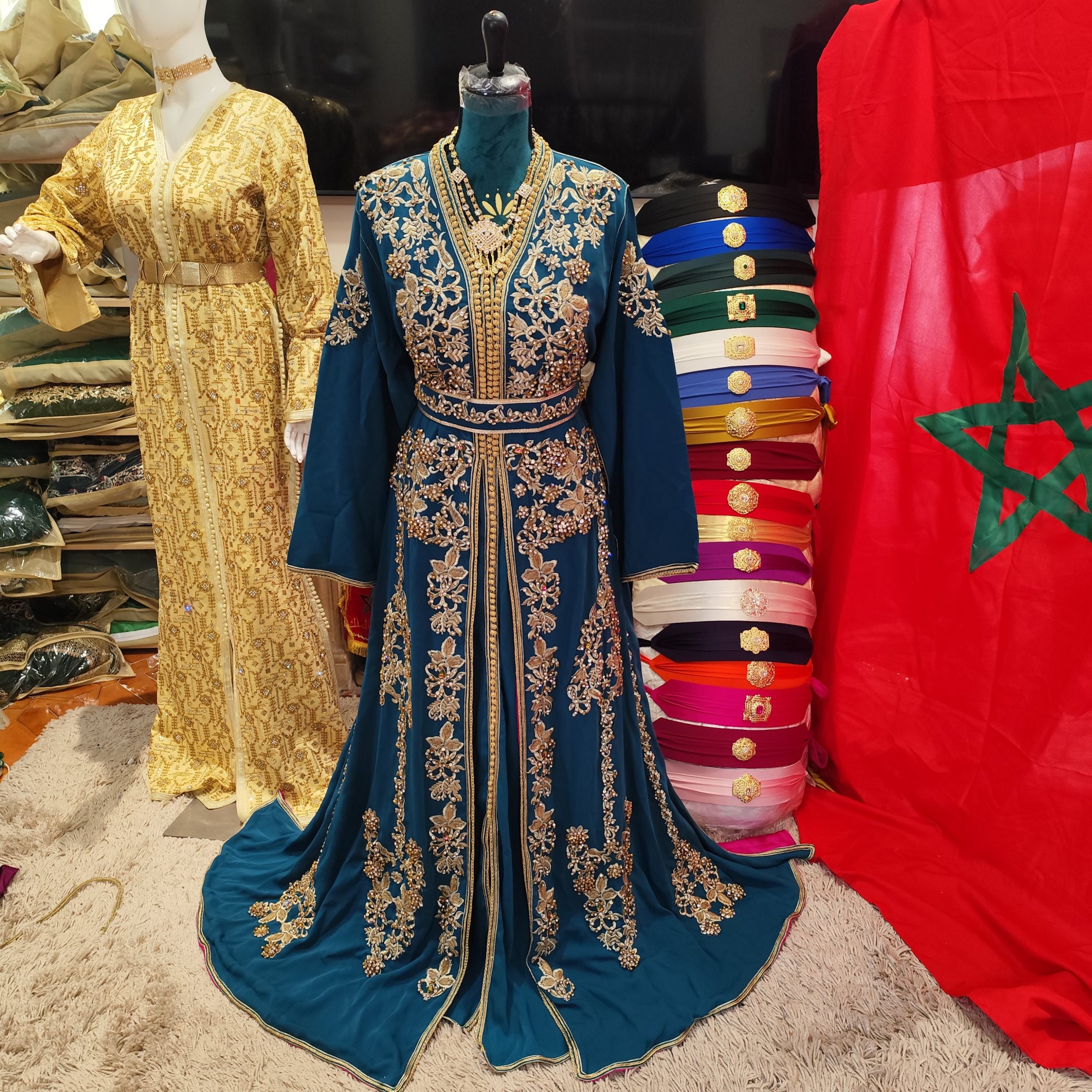 caftan marocain neuf doublé