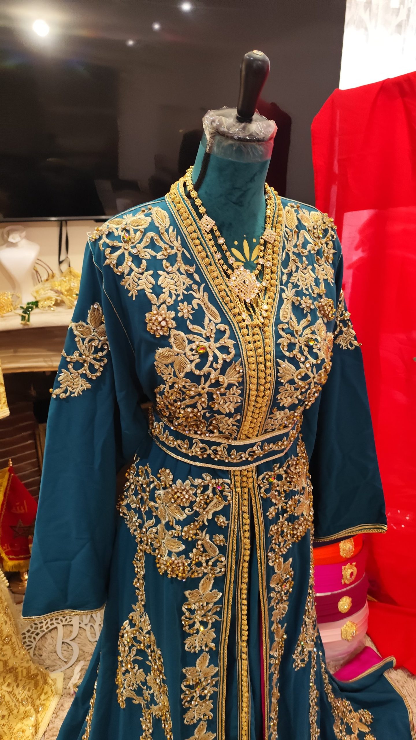 caftan marocain neuf doublé – Image 3