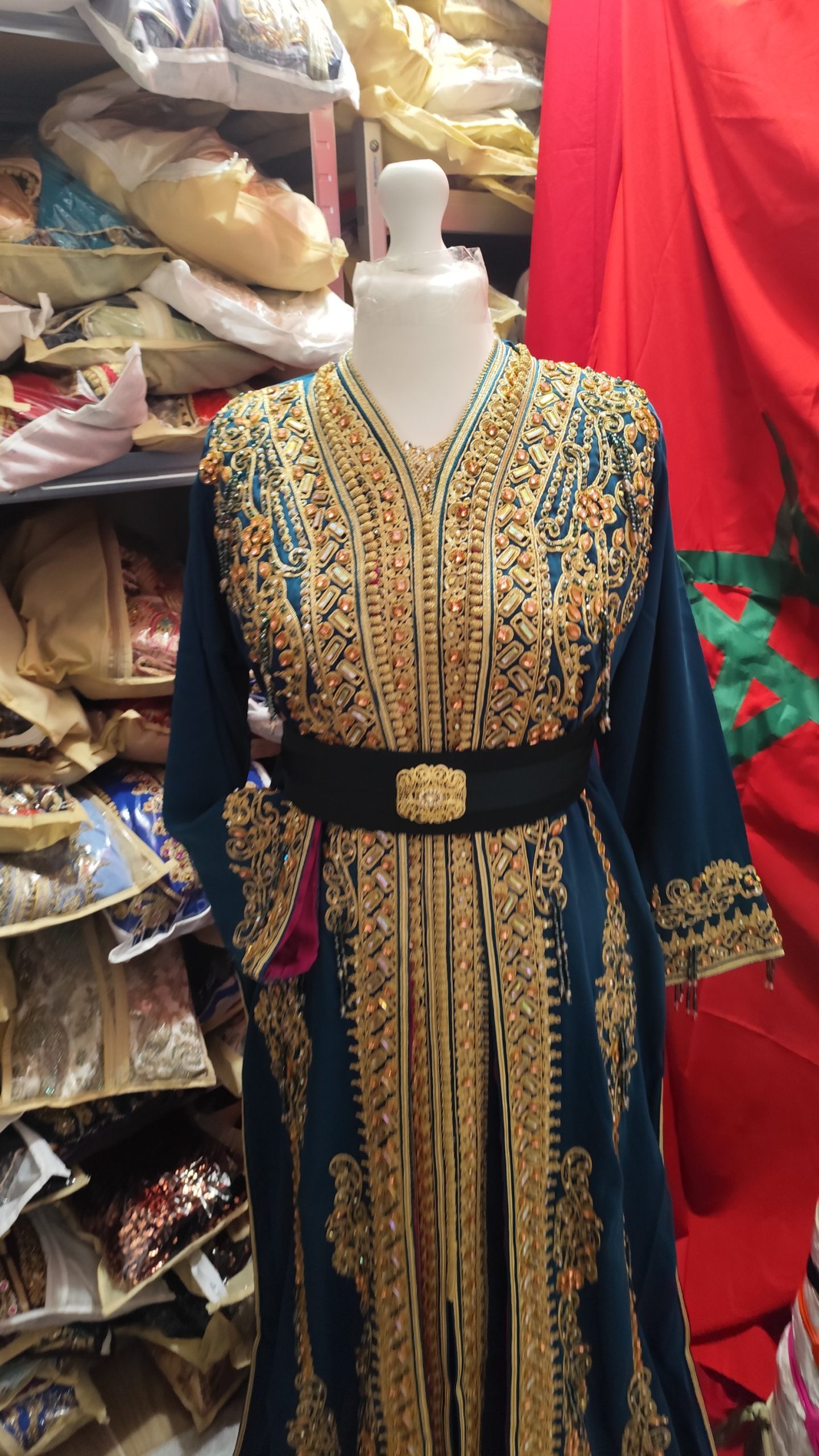 caftan marocain neuf avec doublure – Image 3