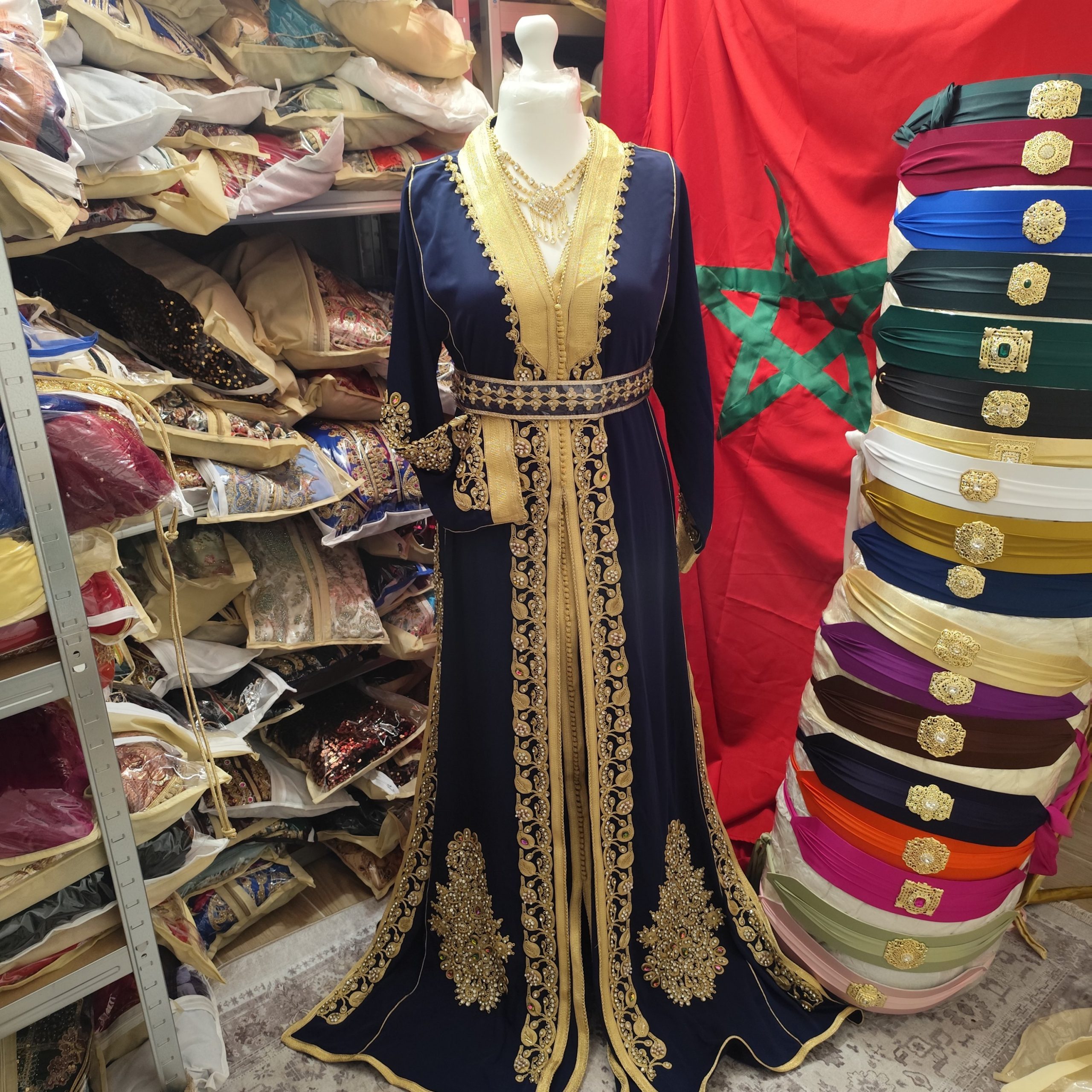 caftan marocain neuf avec ceinture – Image 12