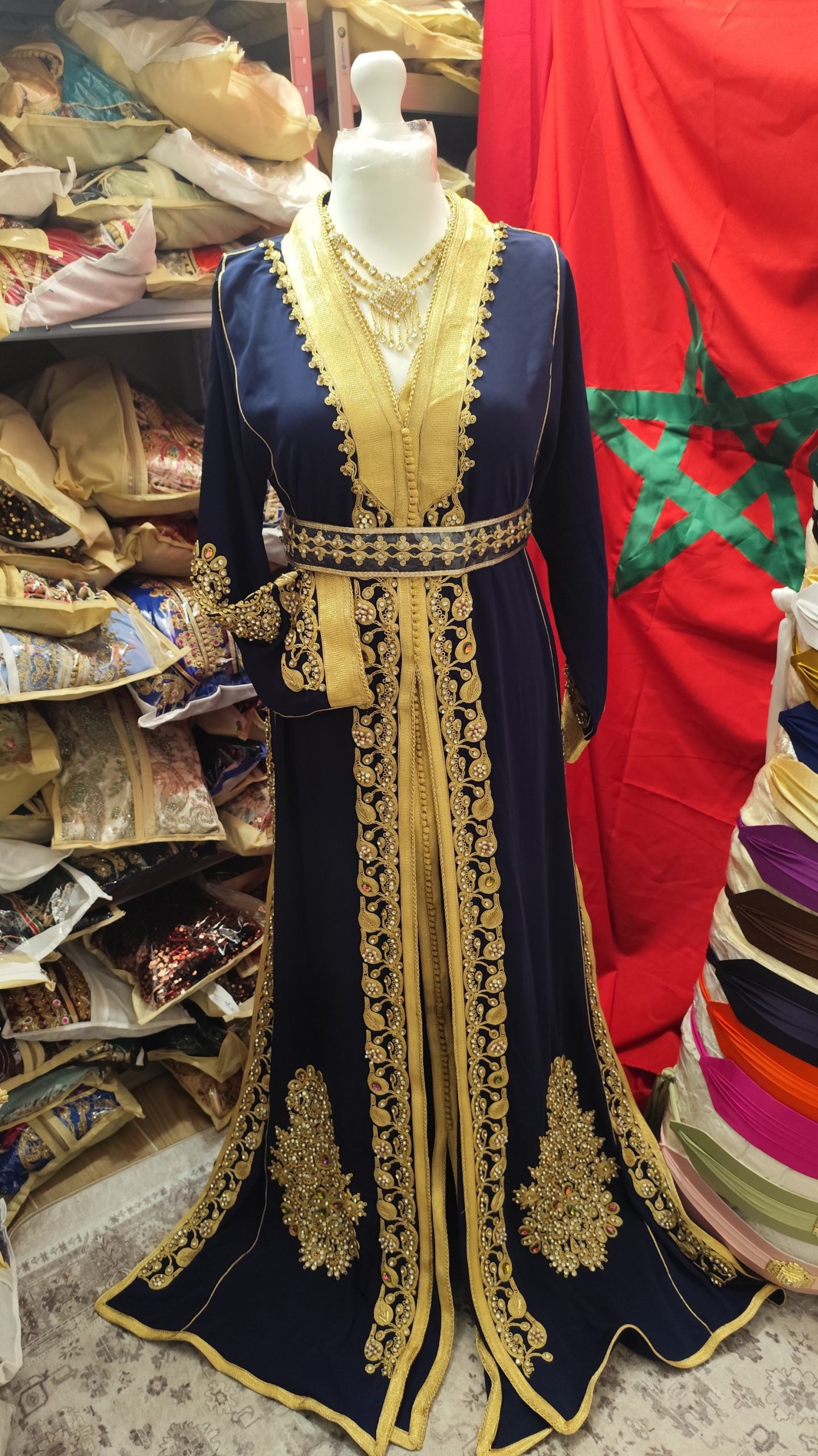 caftan marocain neuf avec ceinture – Image 13