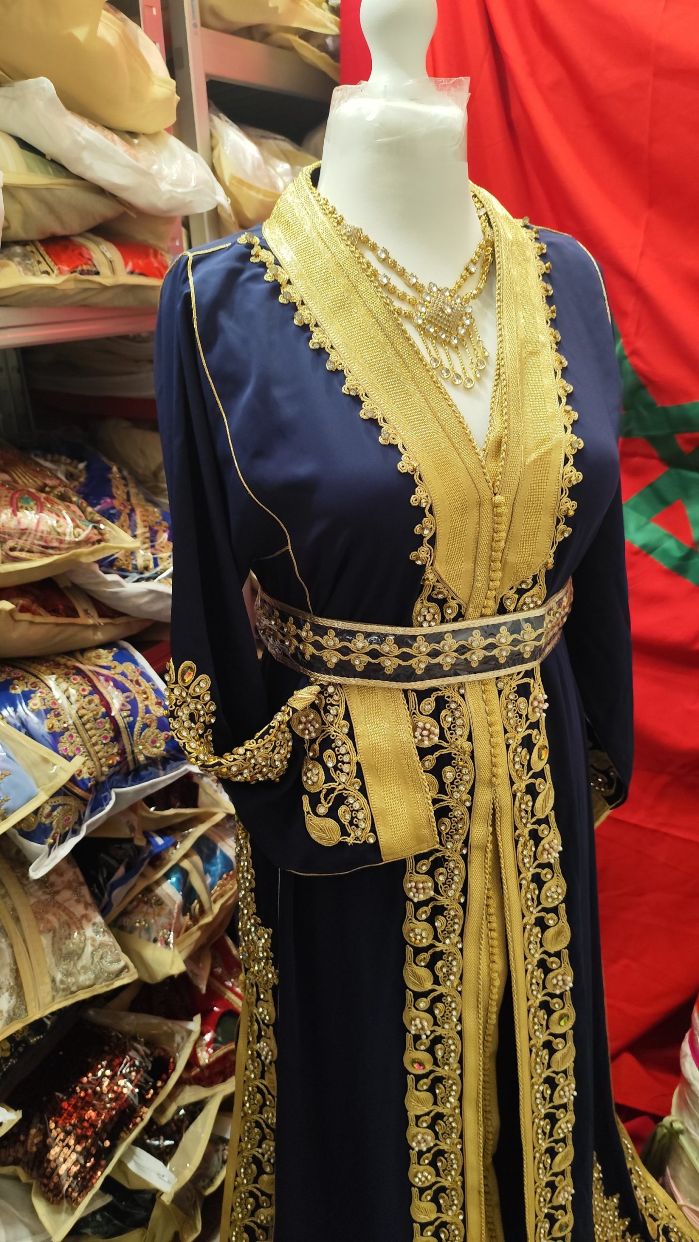 caftan marocain neuf avec ceinture – Image 11