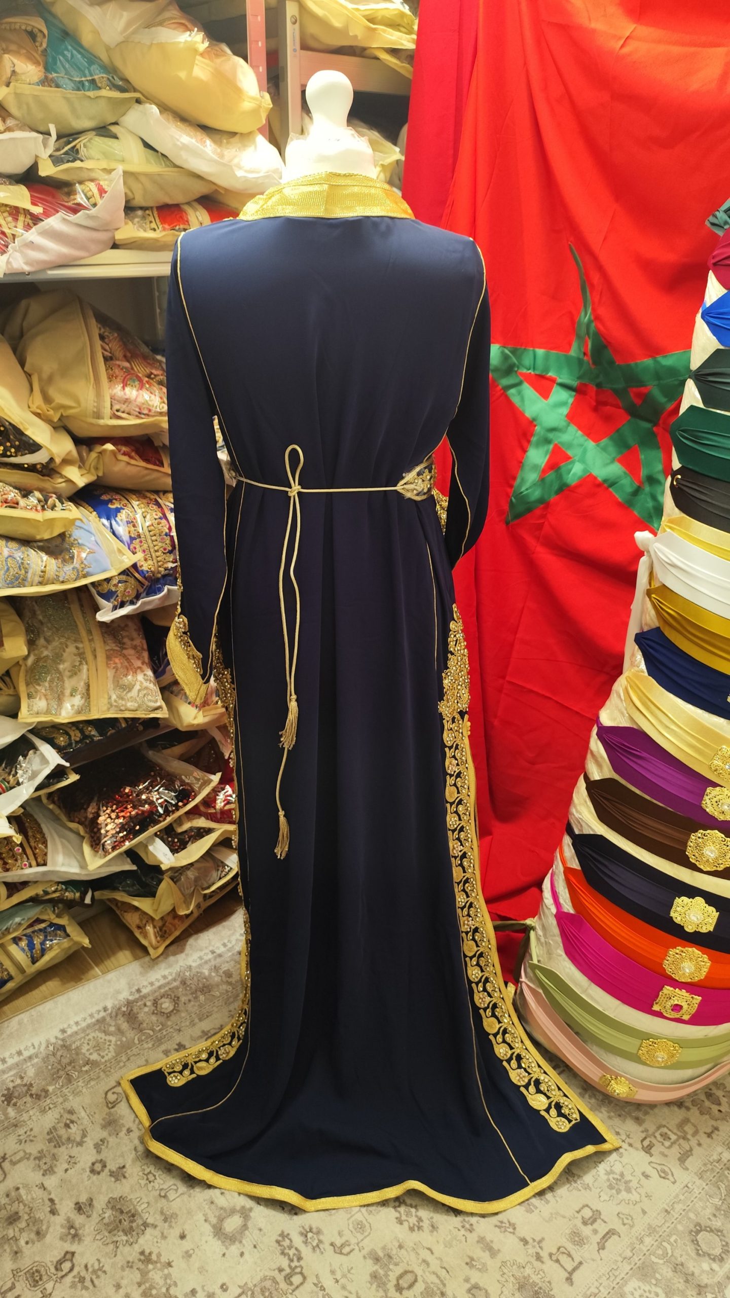 caftan marocain neuf avec ceinture – Image 8