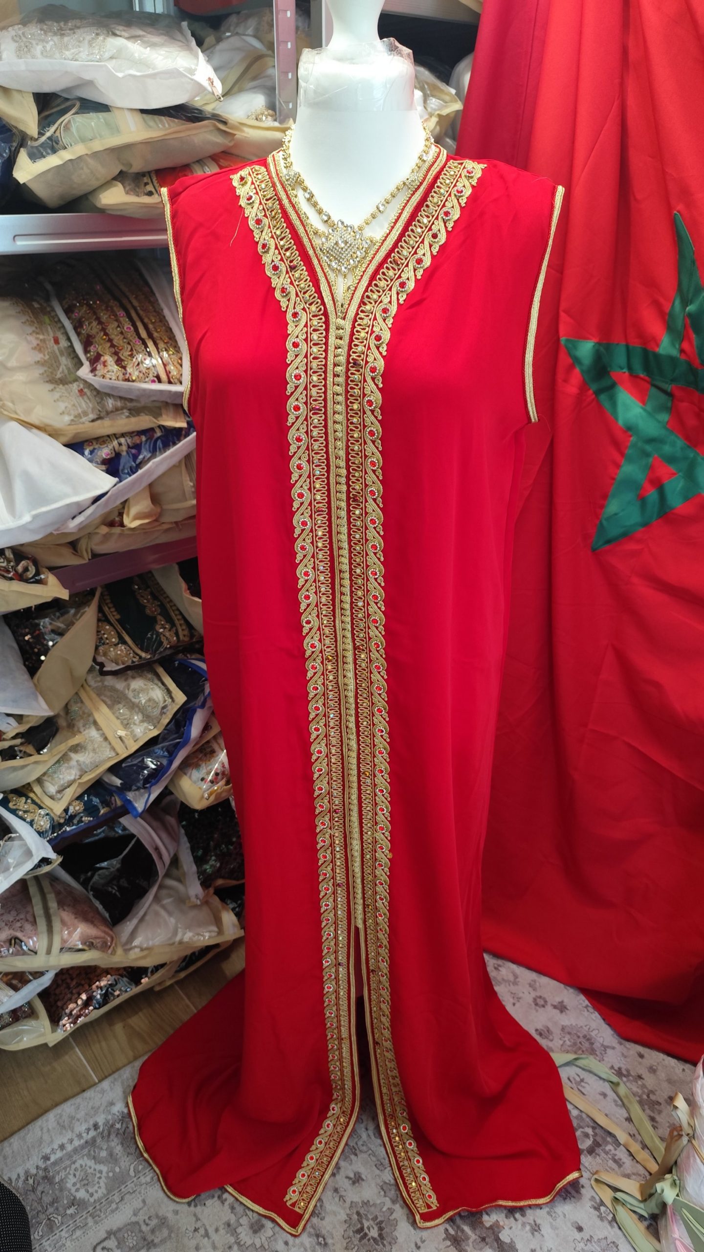 caftan marocain neuf doublé – Image 4