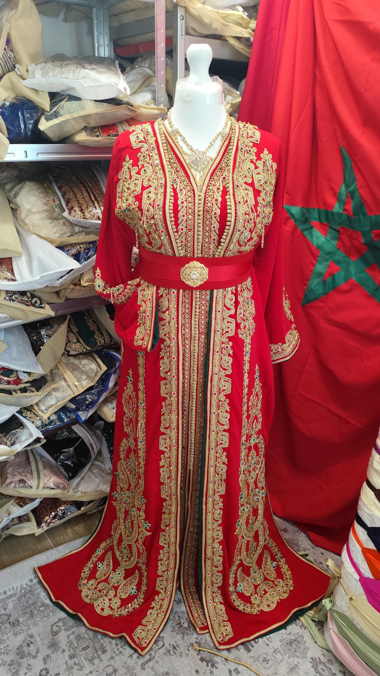 caftan marocain neuf doublé – Image 8