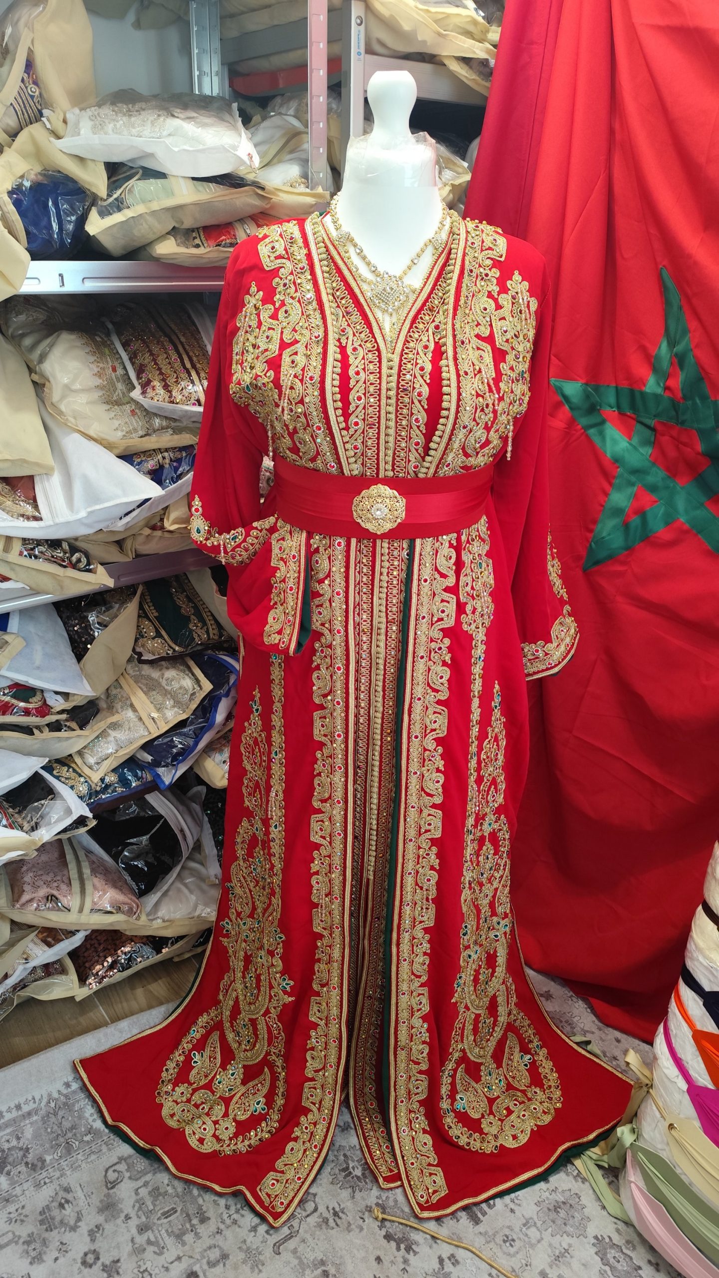 caftan marocain neuf doublé – Image 5