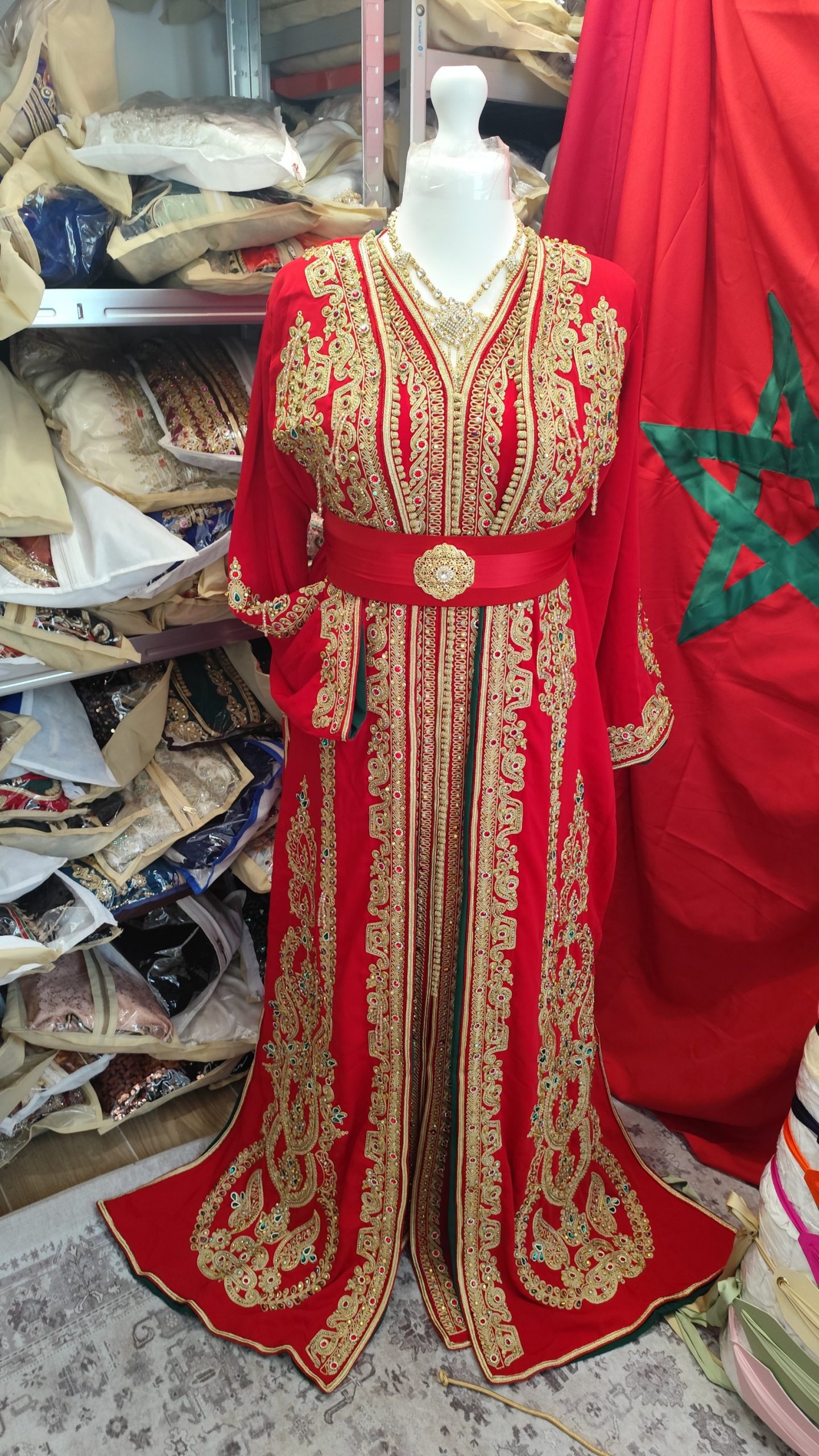 caftan marocain neuf doublé – Image 7