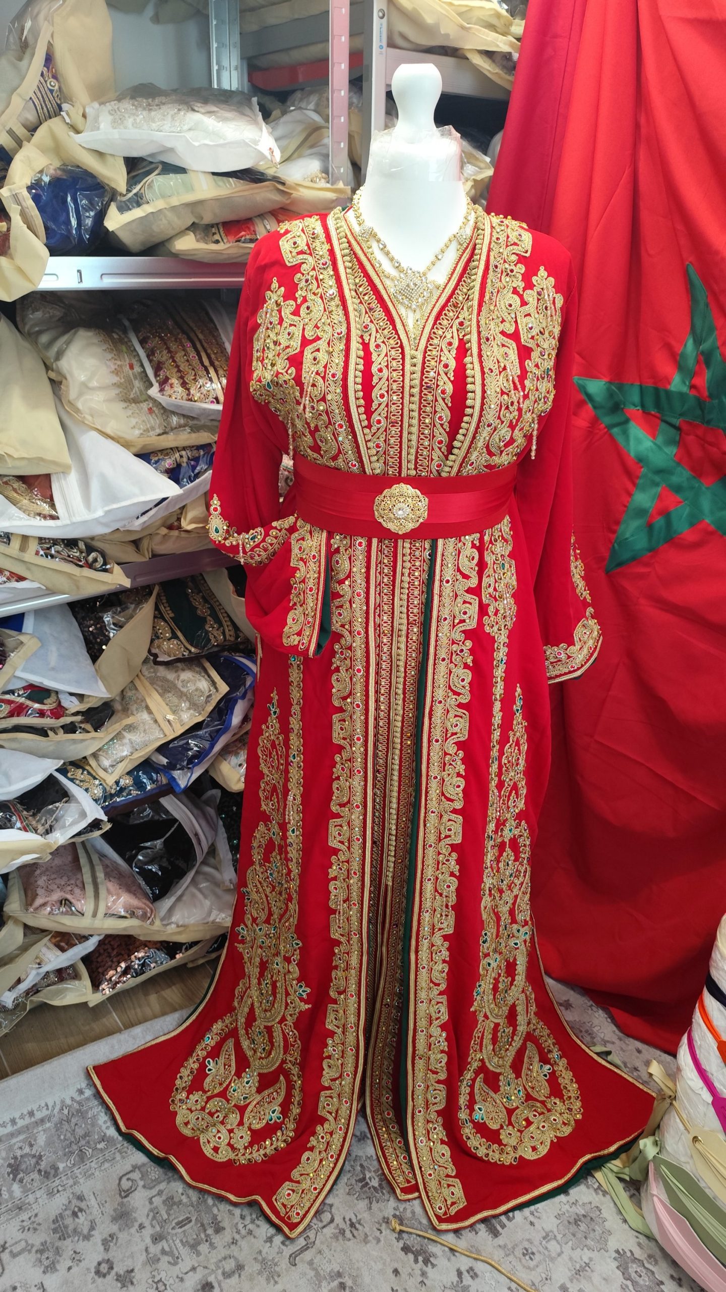 caftan marocain neuf doublé – Image 9