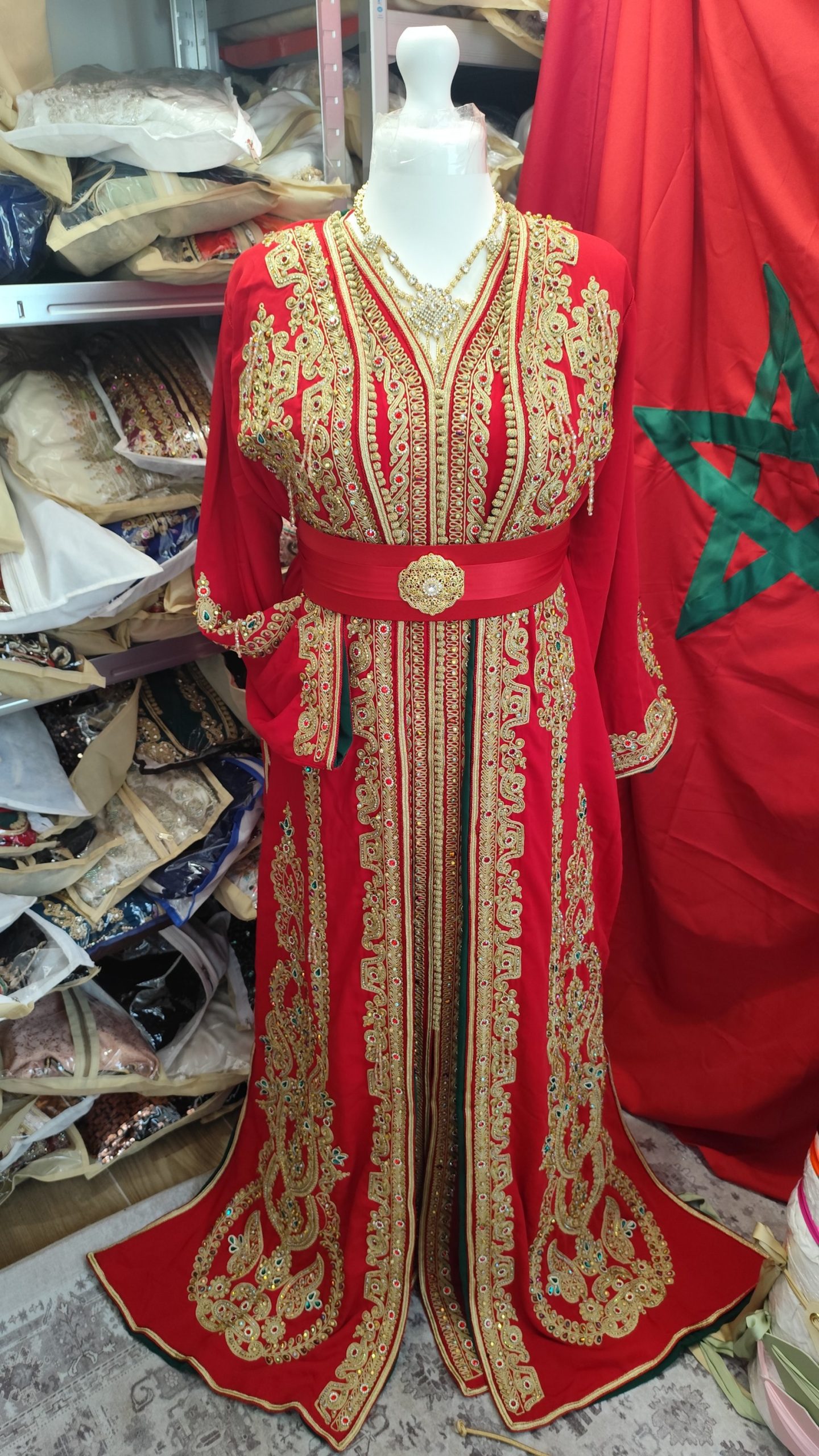 caftan marocain neuf doublé – Image 6