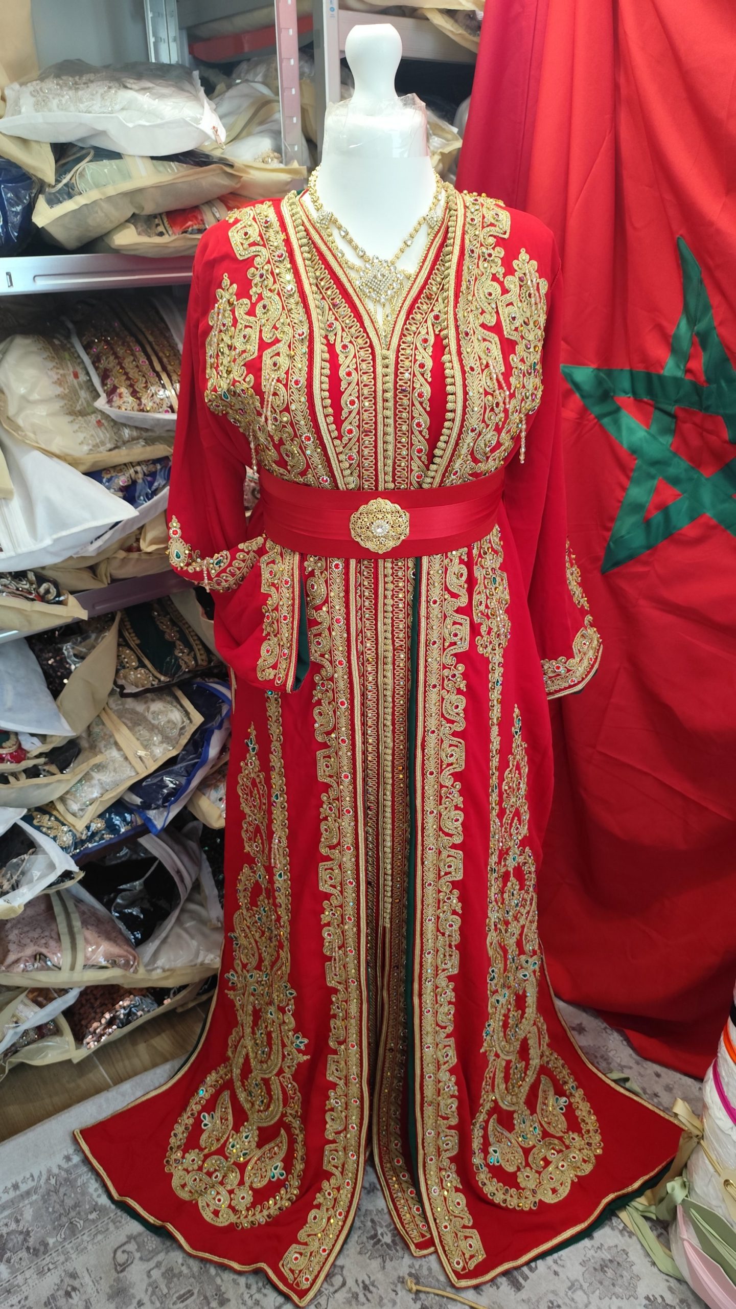 caftan marocain neuf doublé – Image 3