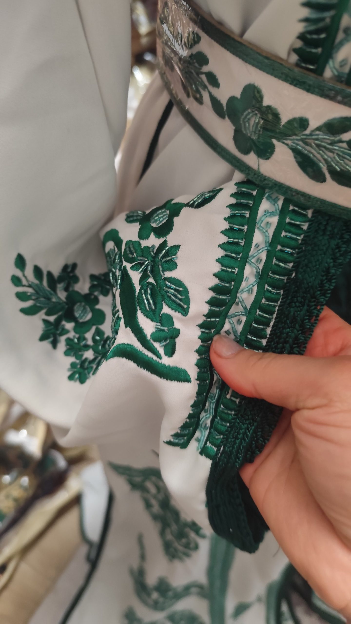 caftan marocain neuf doublé avec ceinture – Image 4