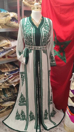 caftan marocain neuf doublé avec ceinture