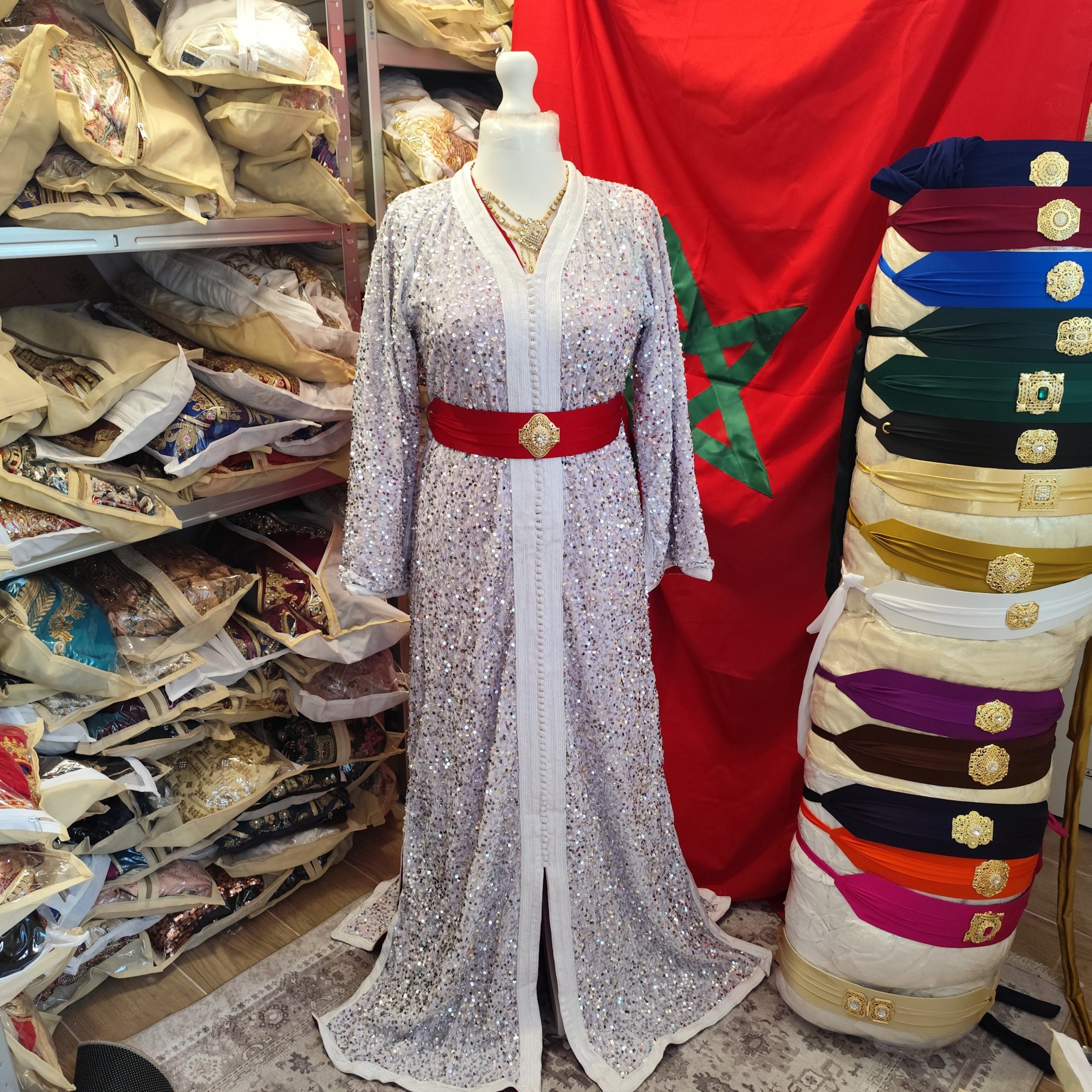 caftan marocain neuf doublé