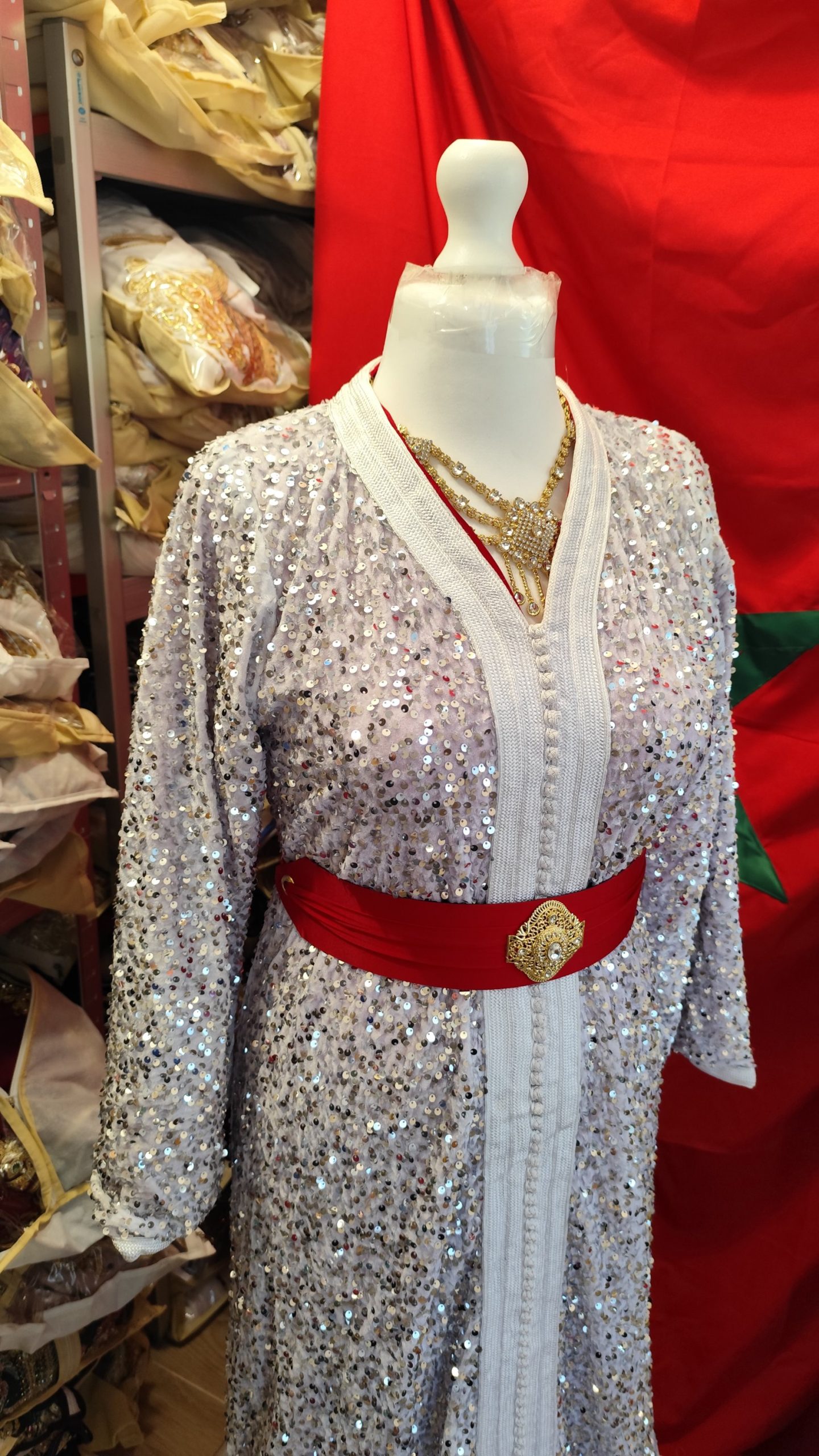caftan marocain neuf doublé – Image 8