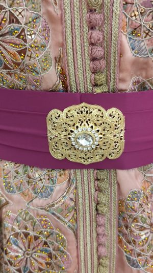 ✨ Ceinture en tissu – Ajustable & idéale pour caftans marocains