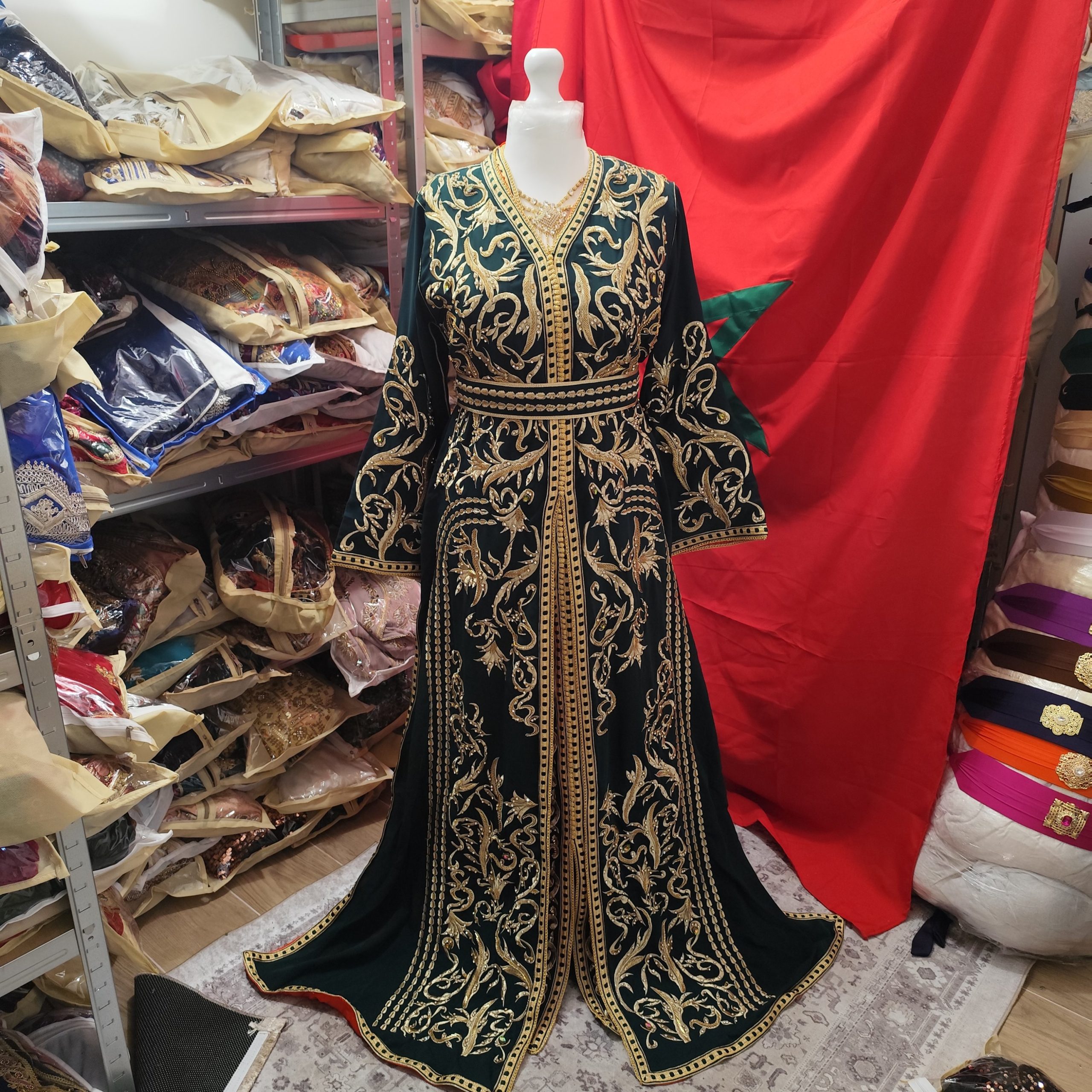 caftan marocain neuf doublé