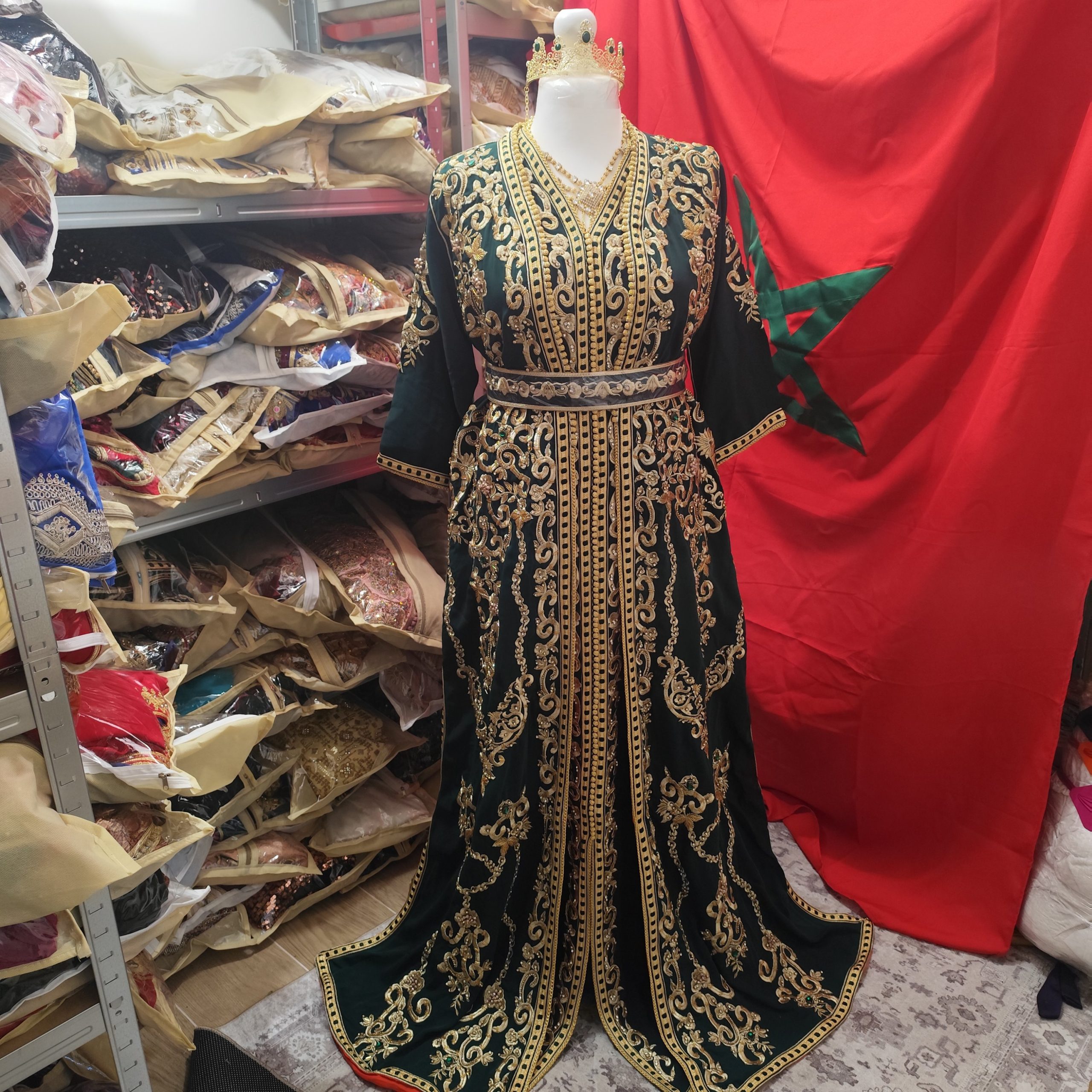 caftan marocain neuf doublé