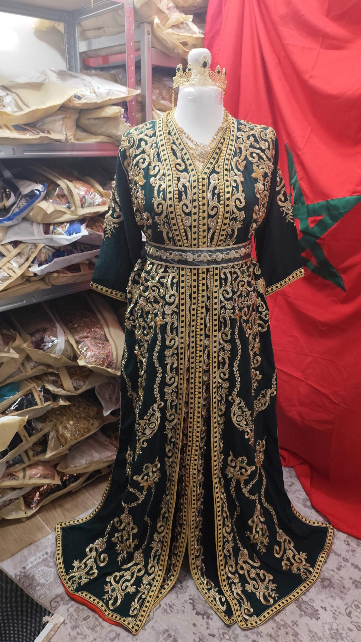 caftan marocain neuf doublé – Image 4